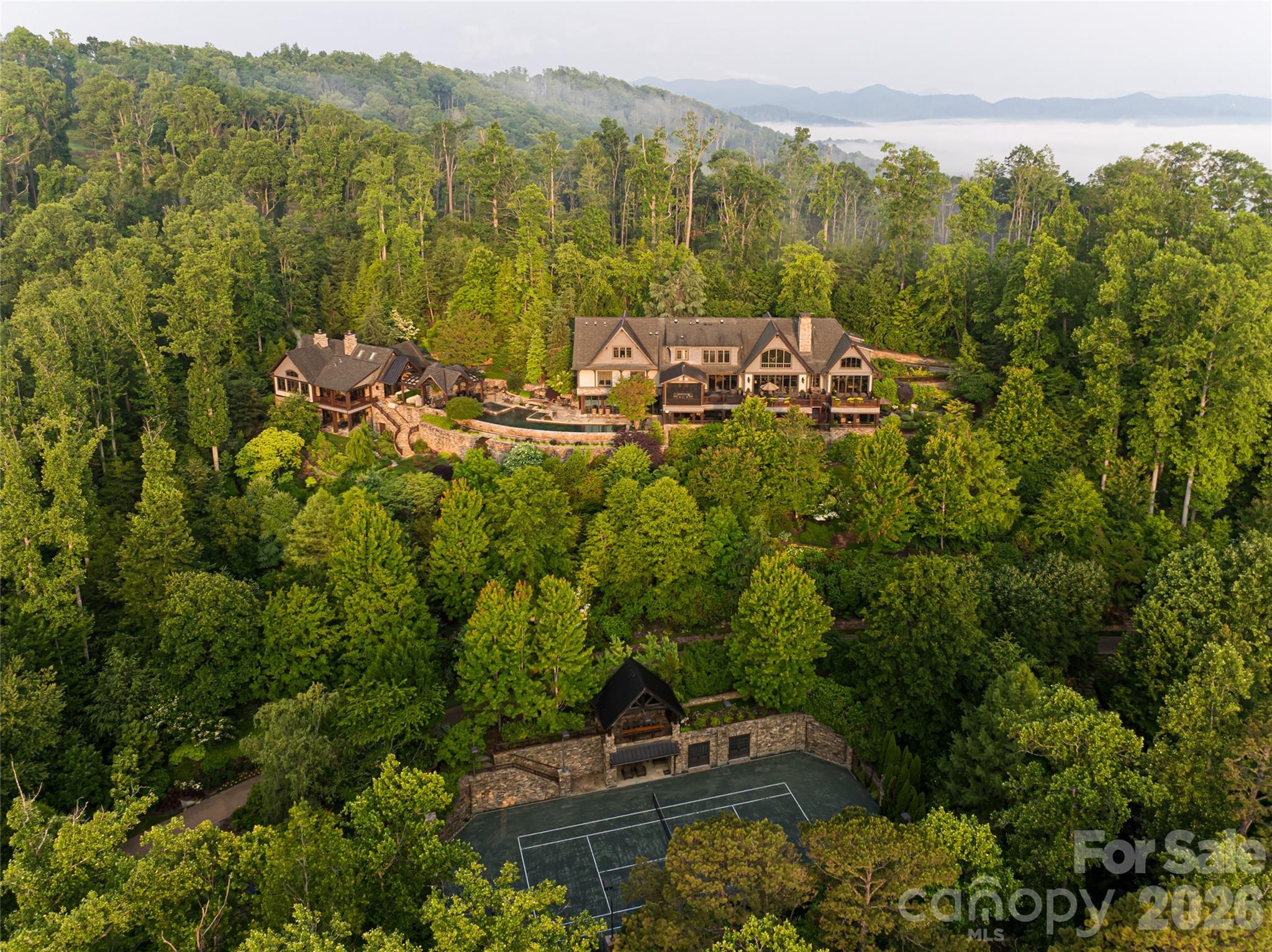 Single Family Residence at 66 N Deerhaven Lane, Asheville, photo 2 of 48