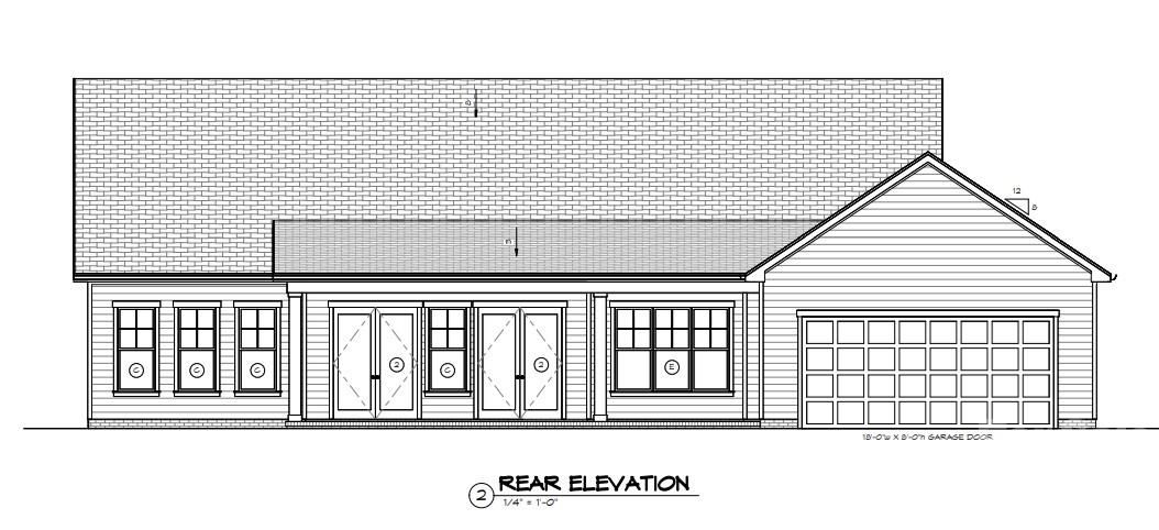 Rear elevation simila- for representational purposes only - 12817 Mayes Road, Huntersville
