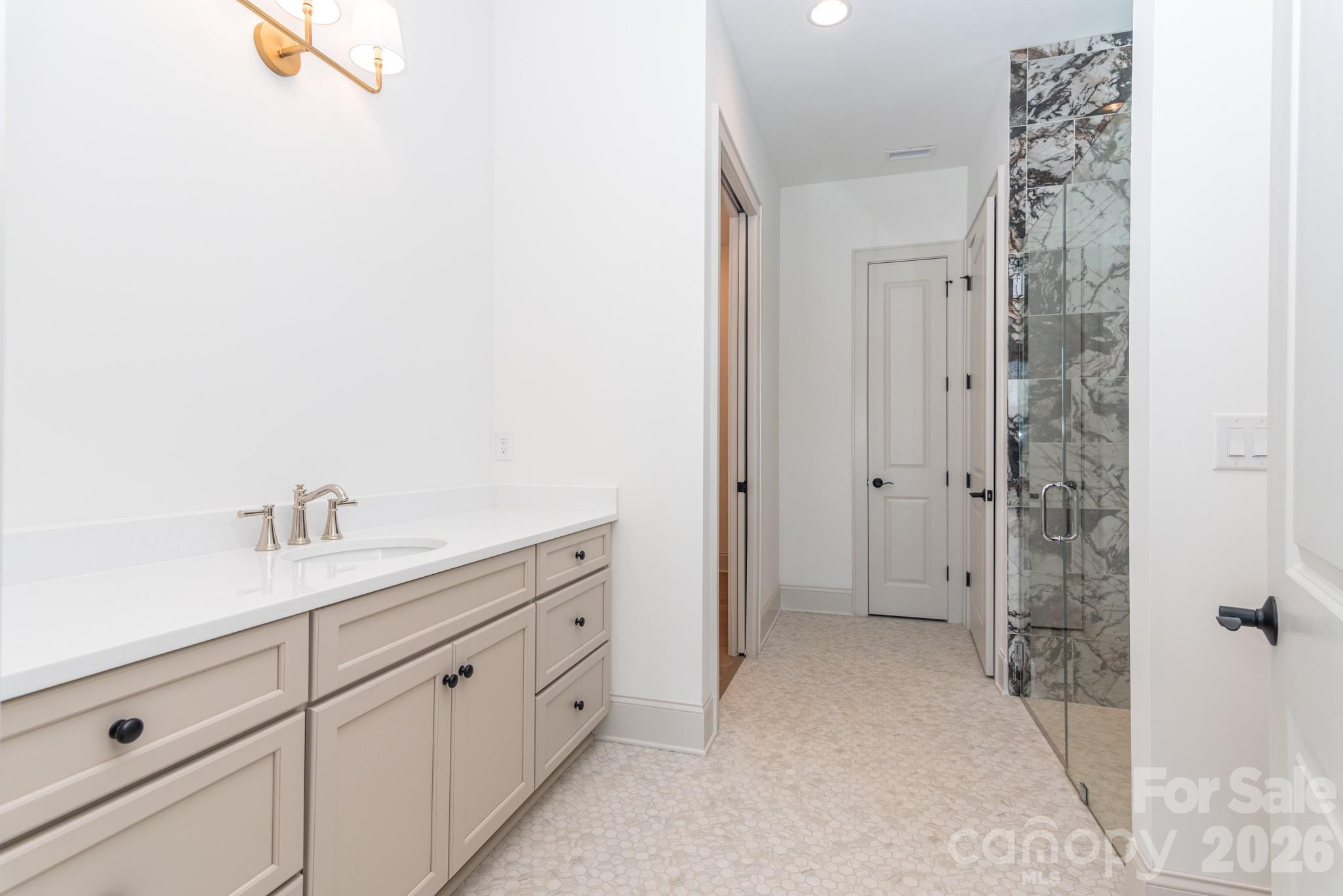Primary bathroom - 12821 Mayes Road, Huntersville