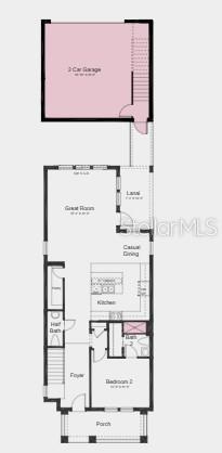 Additional Highlights Include: Shower at bath 2, covered extended lanai with pavers, 8' interior doors, laundry sink. - 14736 FIELD DAISY DR, WINTER GARDEN