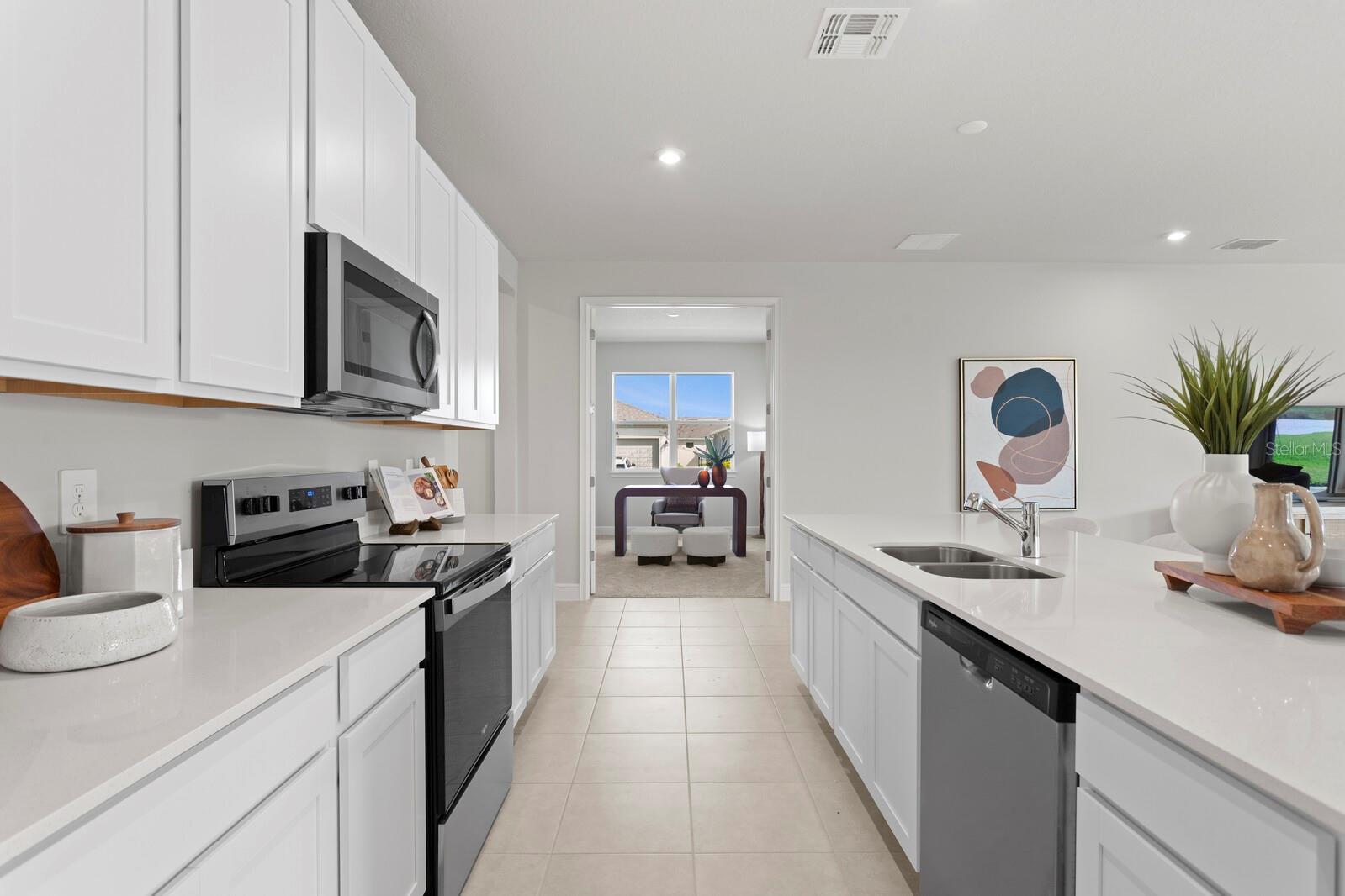 Staged Kitchen - 5030 123RD AVE E, PARRISH