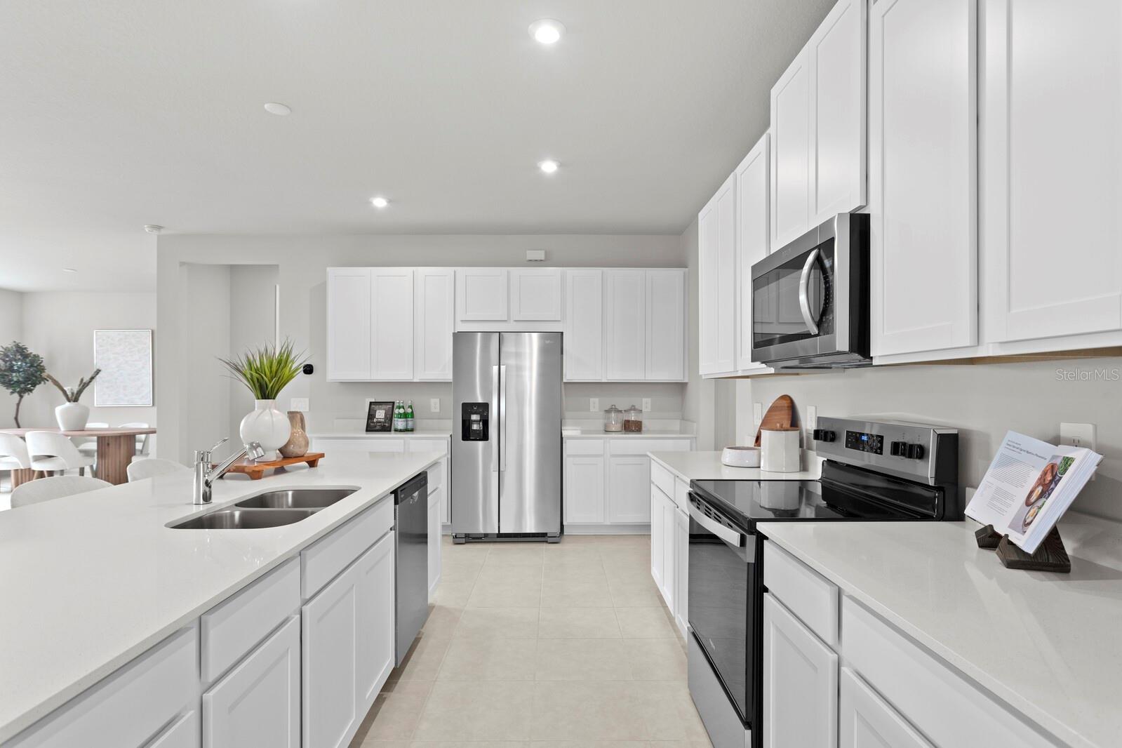 Staged Kitchen - 5030 123RD AVE E, PARRISH