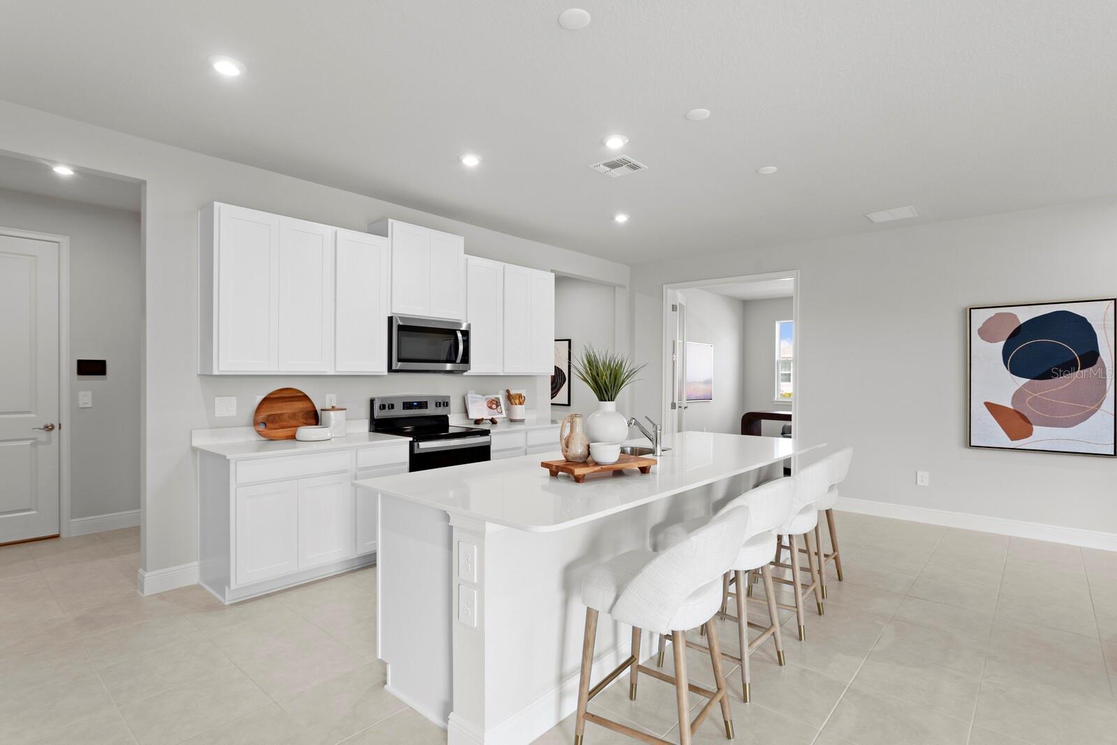 Staged Kitchen - 5030 123RD AVE E, PARRISH