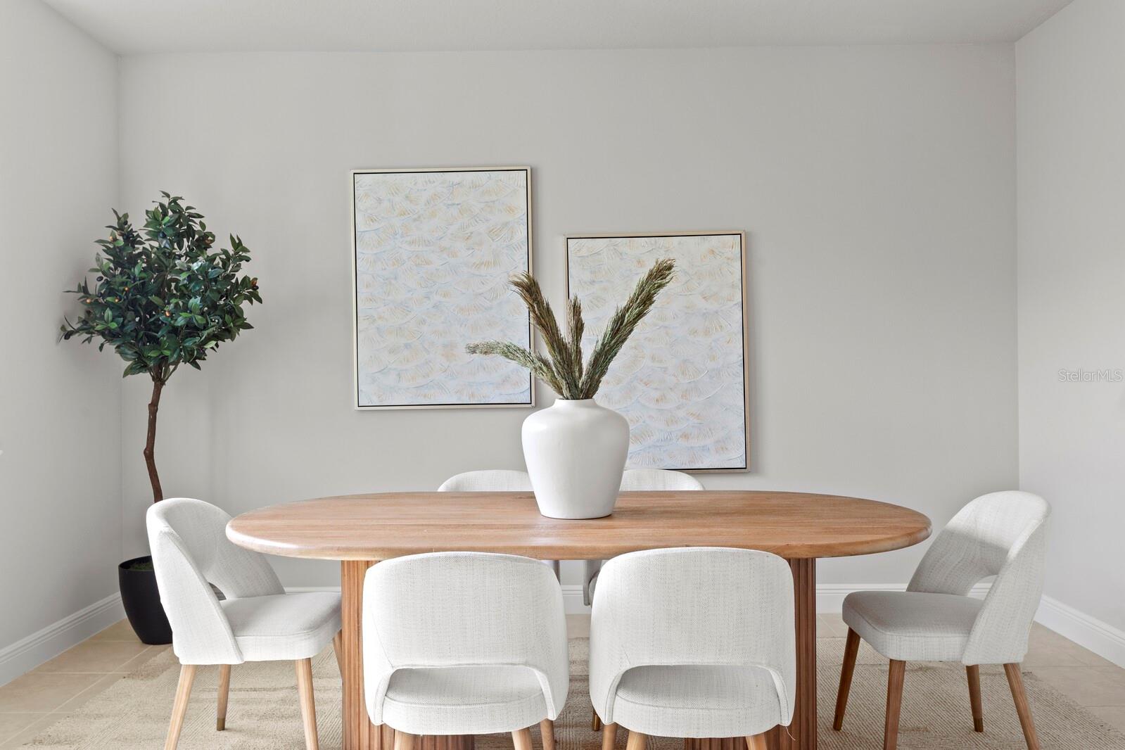 Staged Diningq - 5030 123RD AVE E, PARRISH