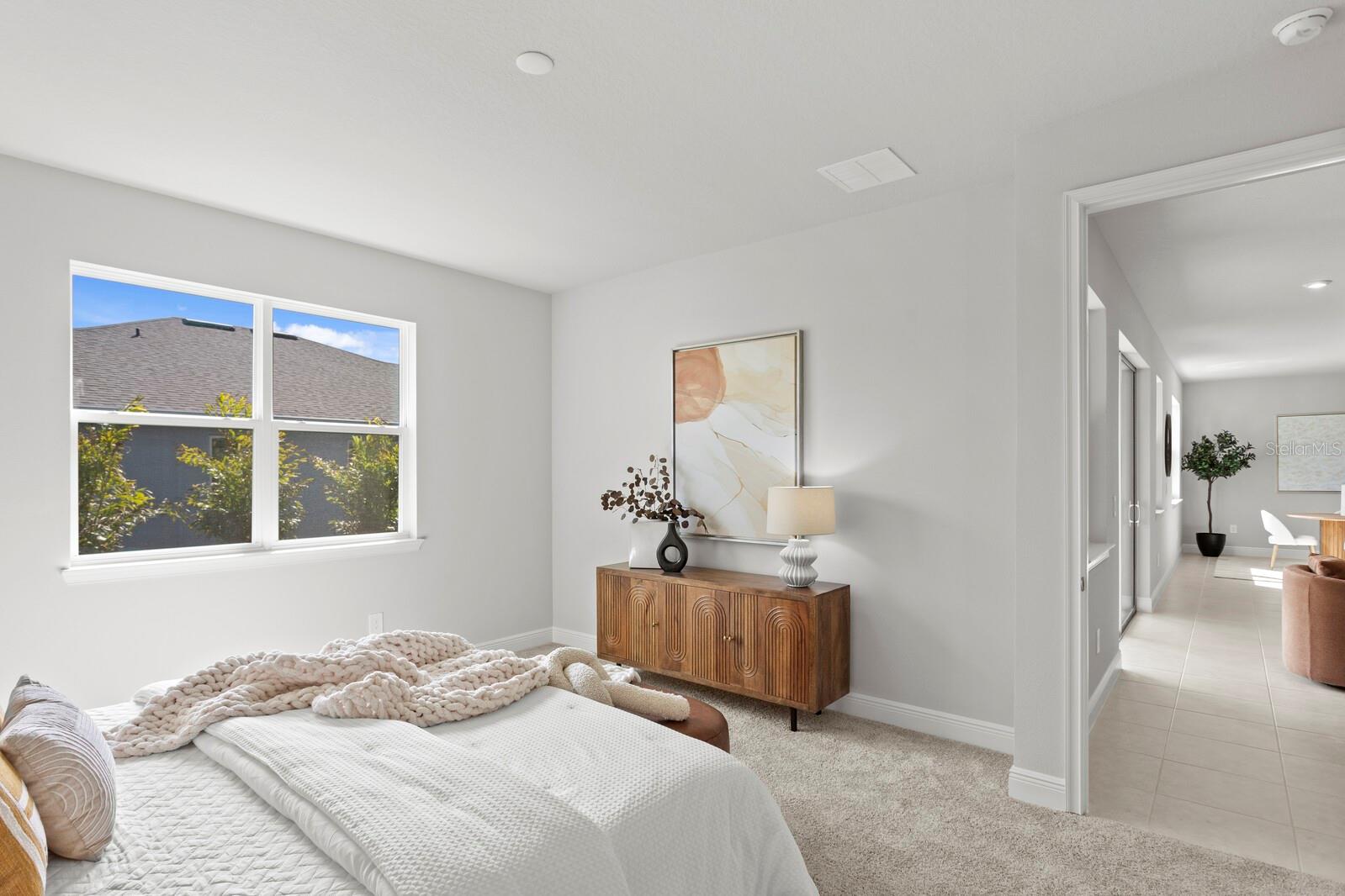 Staged Primary Bedroom - 5030 123RD AVE E, PARRISH