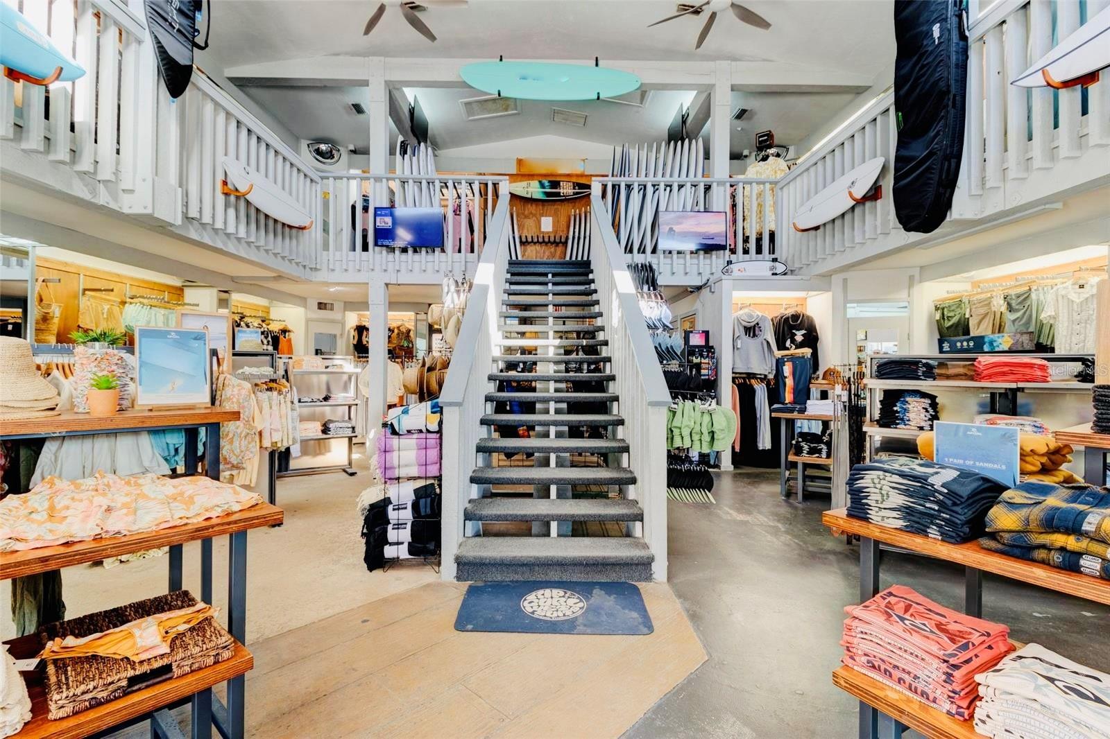 Stairs to 2nd floor - 510 FLAGLER AVE, NEW SMYRNA BEACH