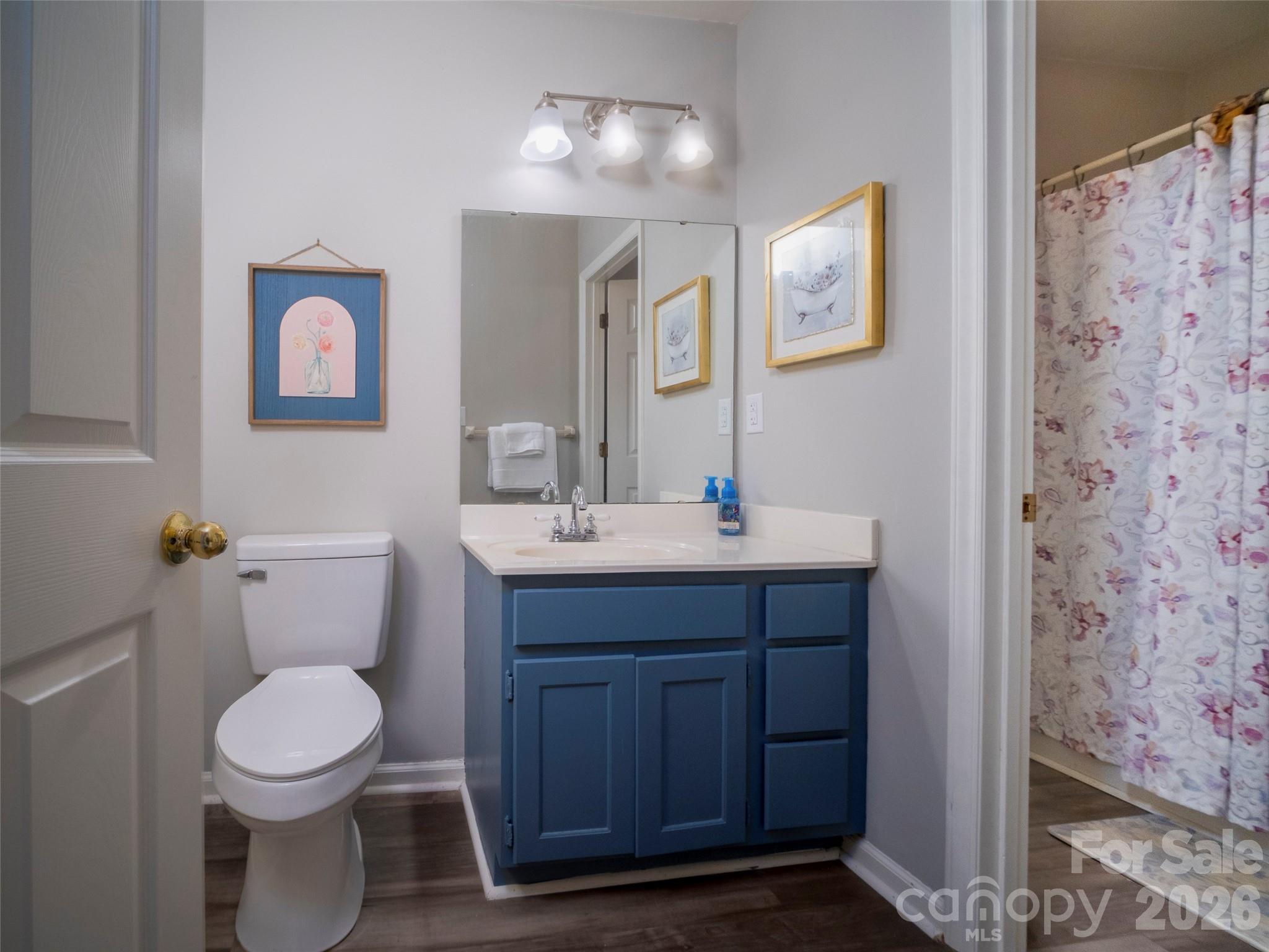 Primary bath with shared tub/shower area - 2039 Union Road, Gastonia