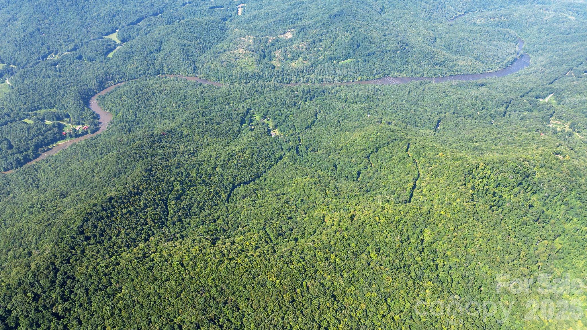 View of Breezewood Dr and Little Tennessee River - 80 Breezewood Drive, Bryson City