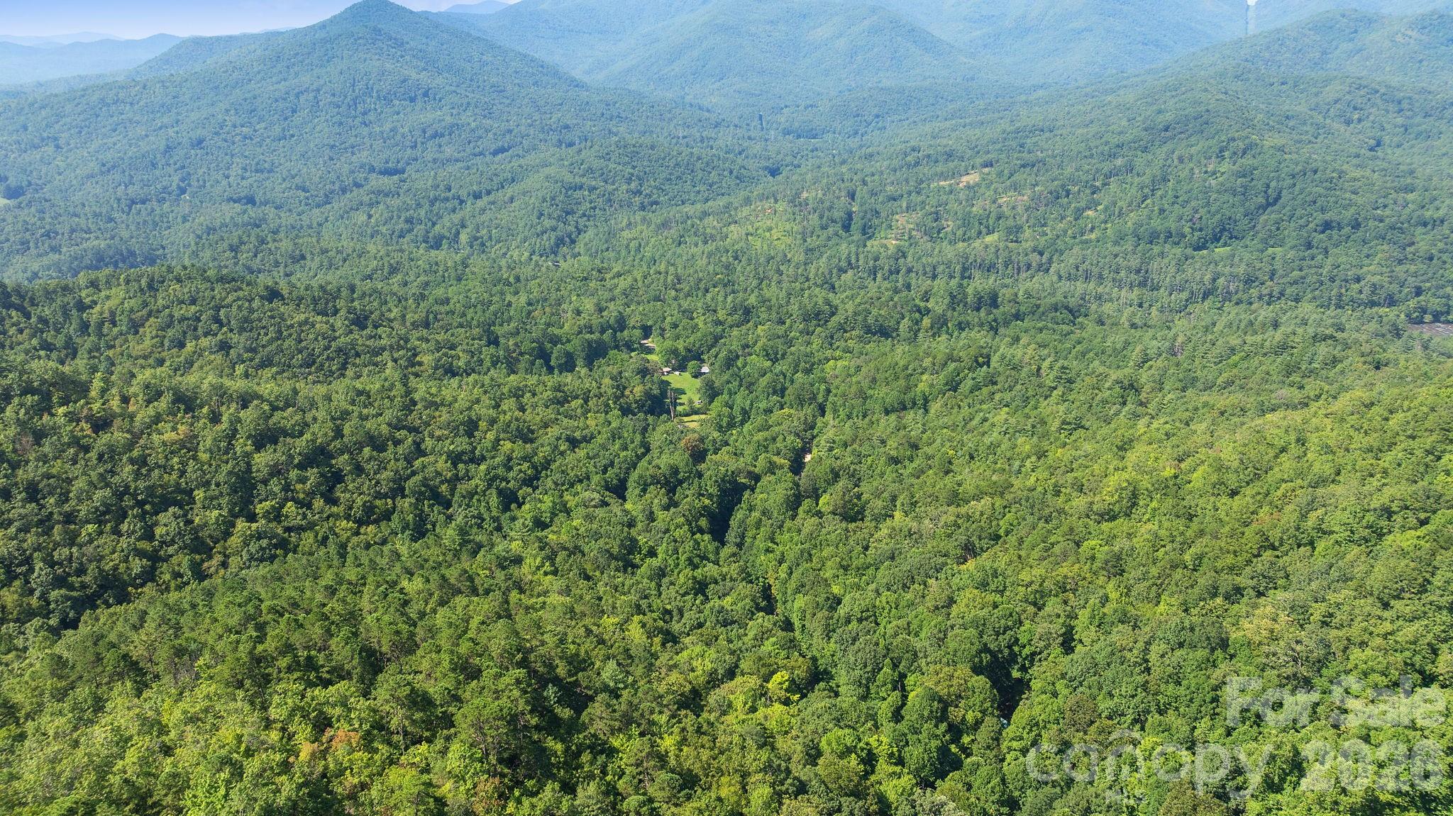 Potential view from top of ridgeline - 80 Breezewood Drive, Bryson City