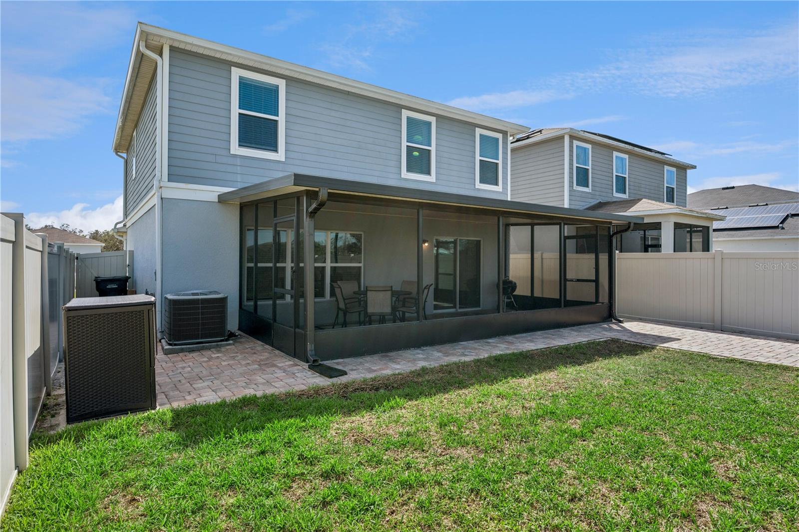 Extended pavered patio - 606 PRESERVE POINTE BLVD, DAVENPORT