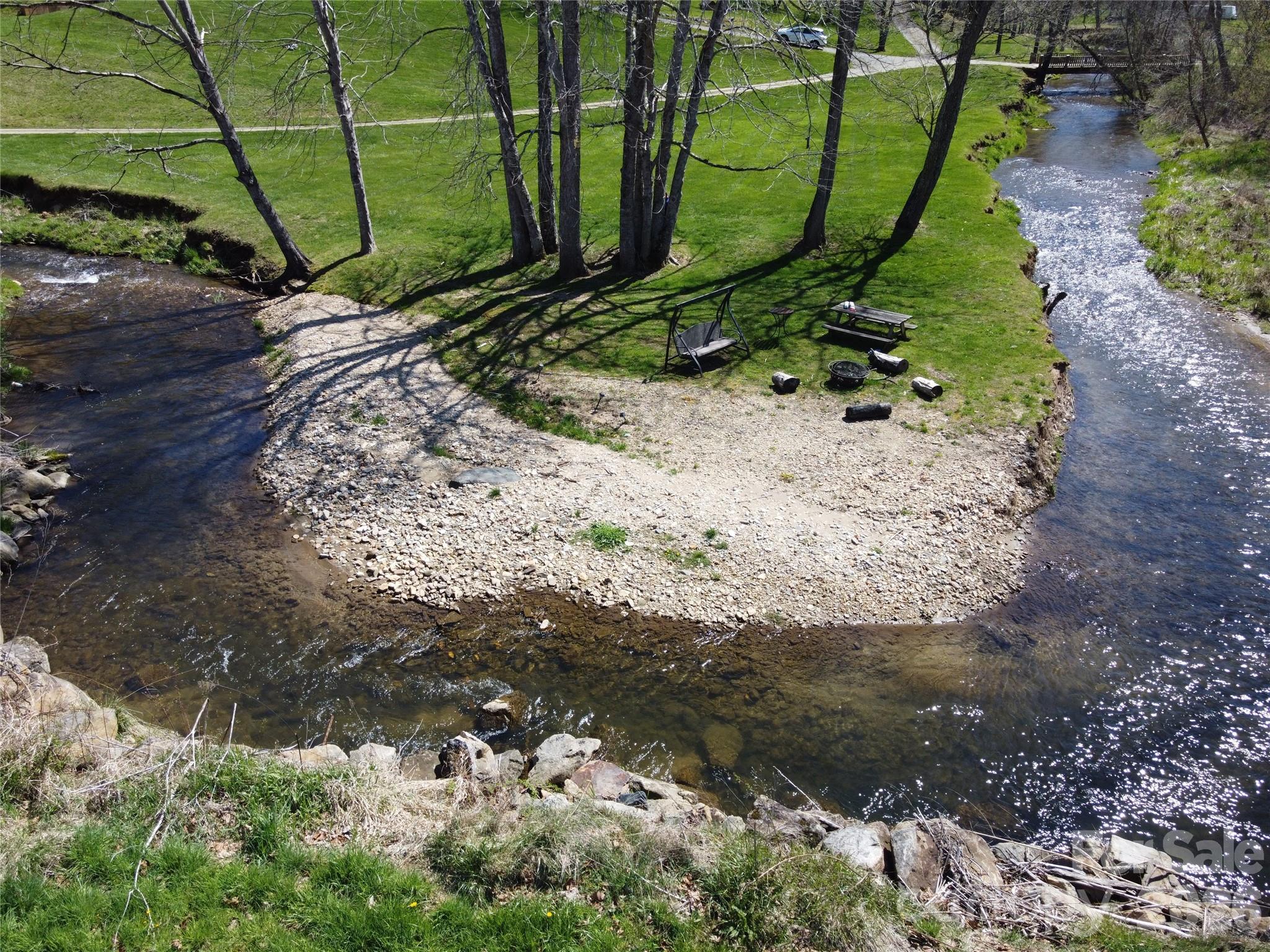 Price Creek about 300 ft of creek frontage - 97 Circle E Ranch Road, Burnsville