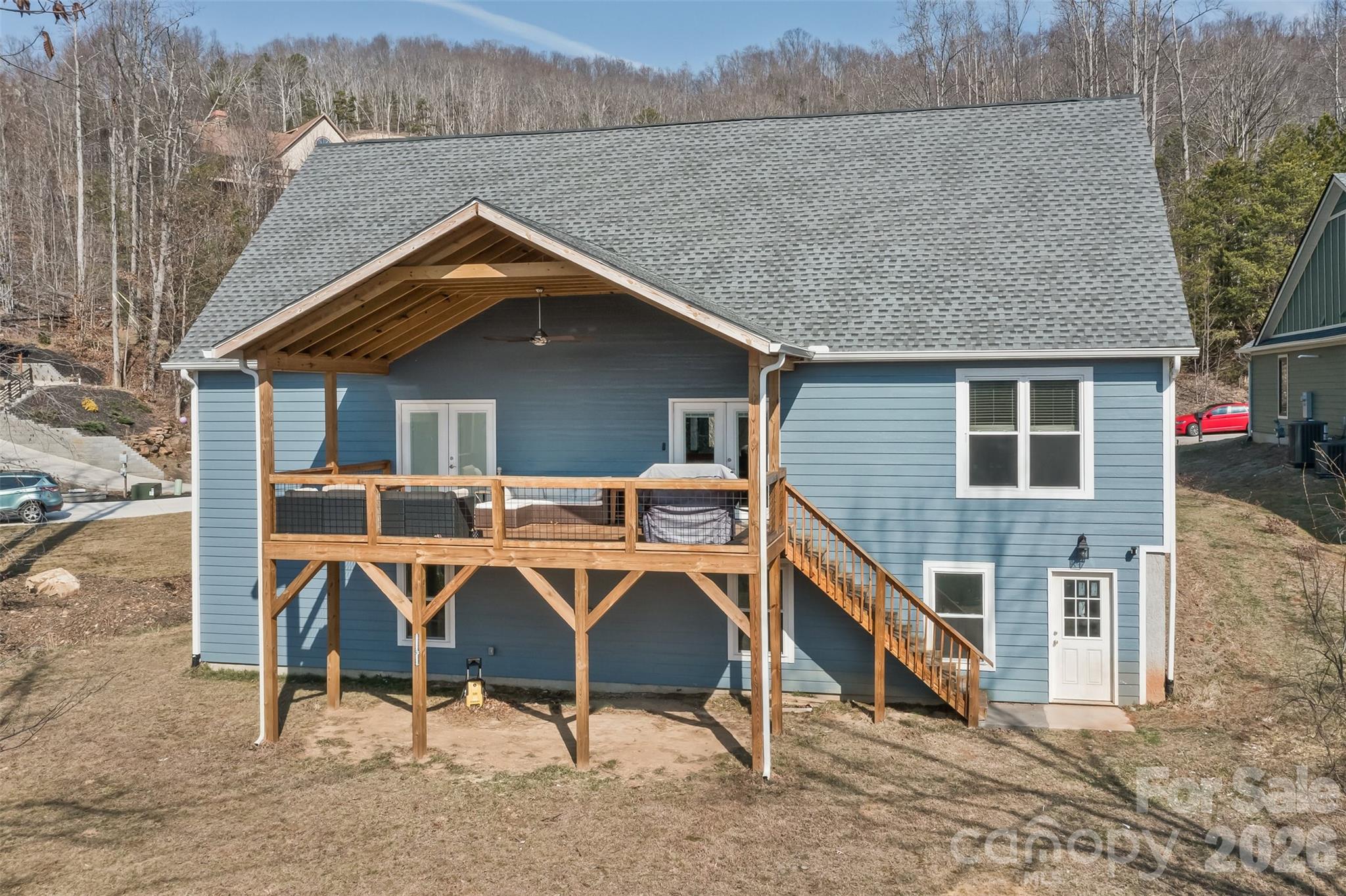 Back of Home - 46 Carden Drive, Weaverville