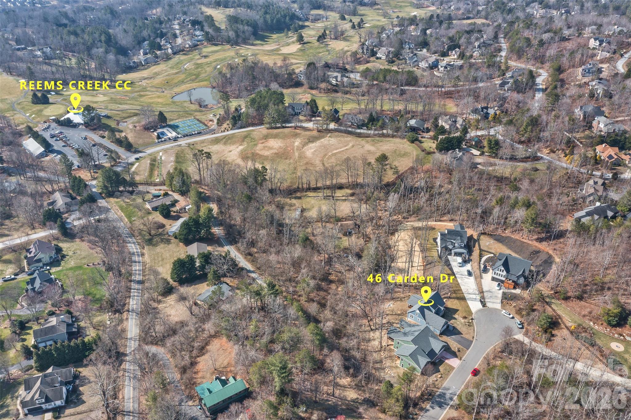 Aerial of Area - 46 Carden Drive, Weaverville