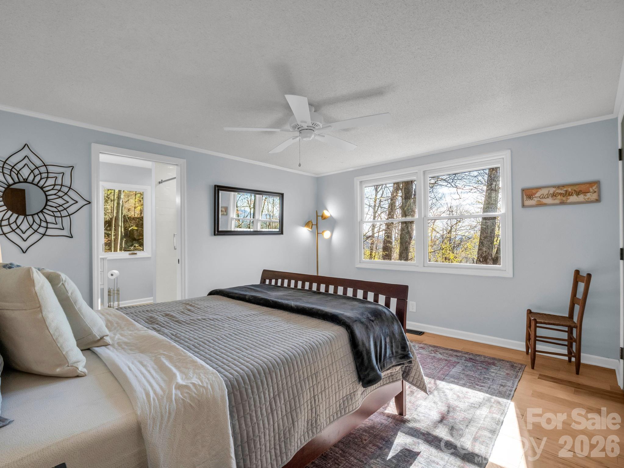 Primary Bedroom - 456 Youngs Mountain Drive, Lake Lure