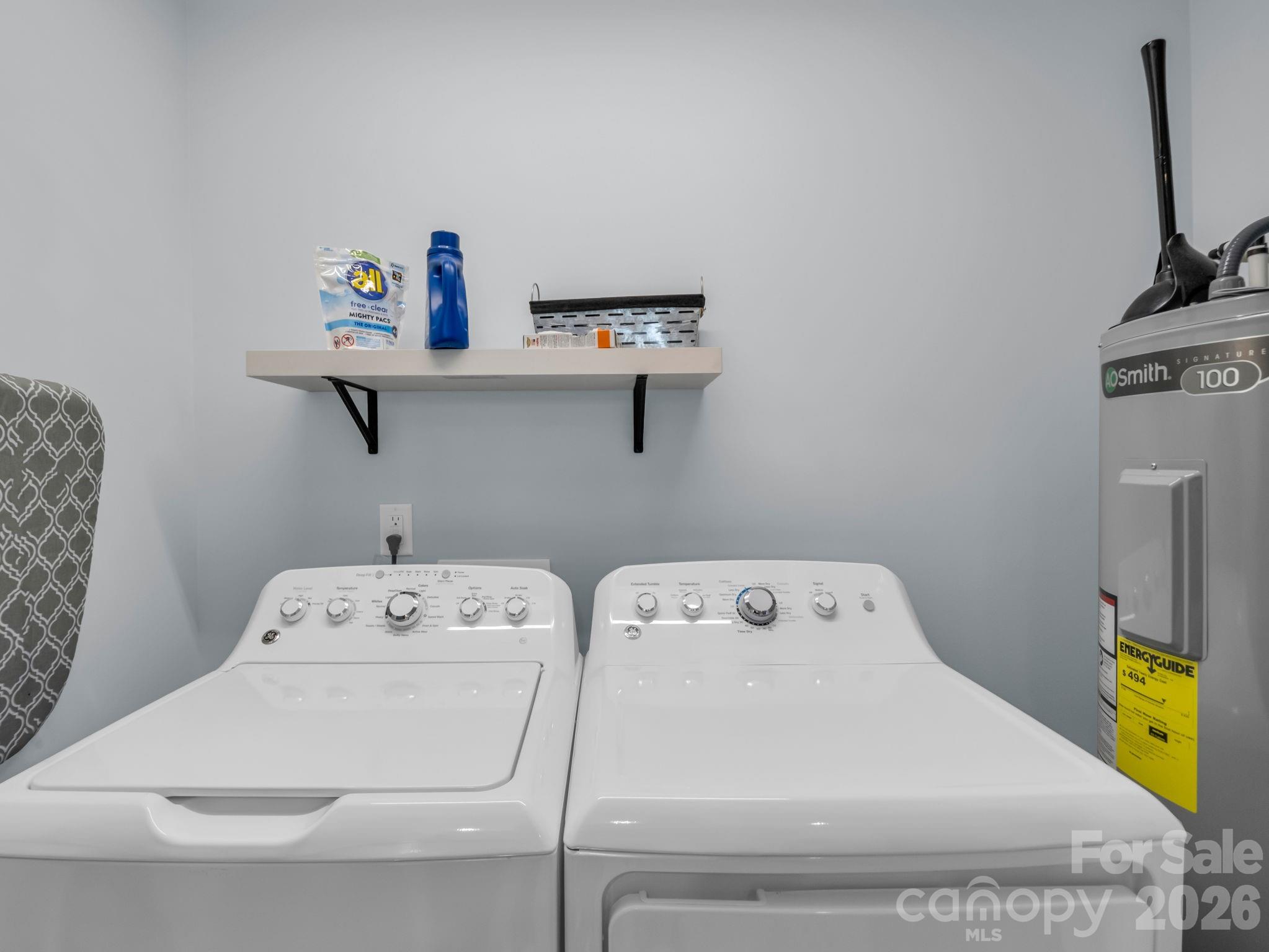 laundry closet - 456 Youngs Mountain Drive, Lake Lure
