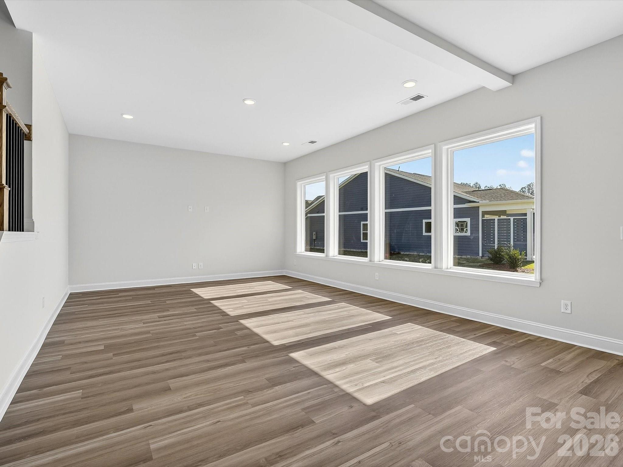 Gorgeous Picture Frame Windows in this Living Room - 356 Portree Street, Rock Hill