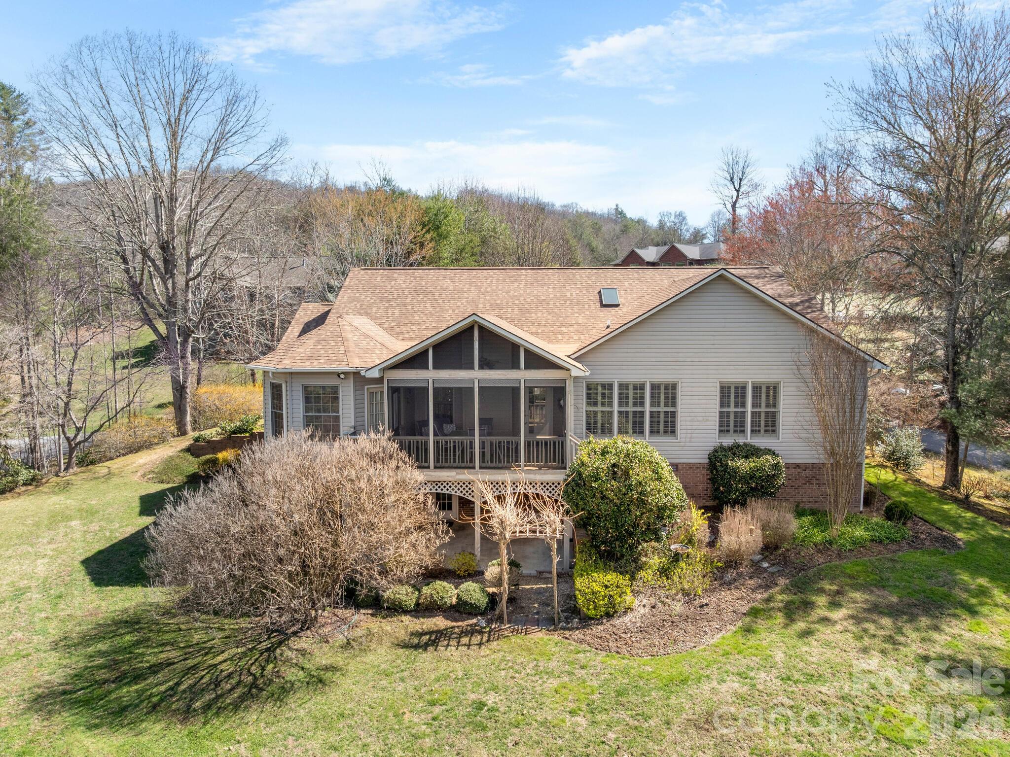 Rear of Home - 17 Ashton Forest Court, Hendersonville