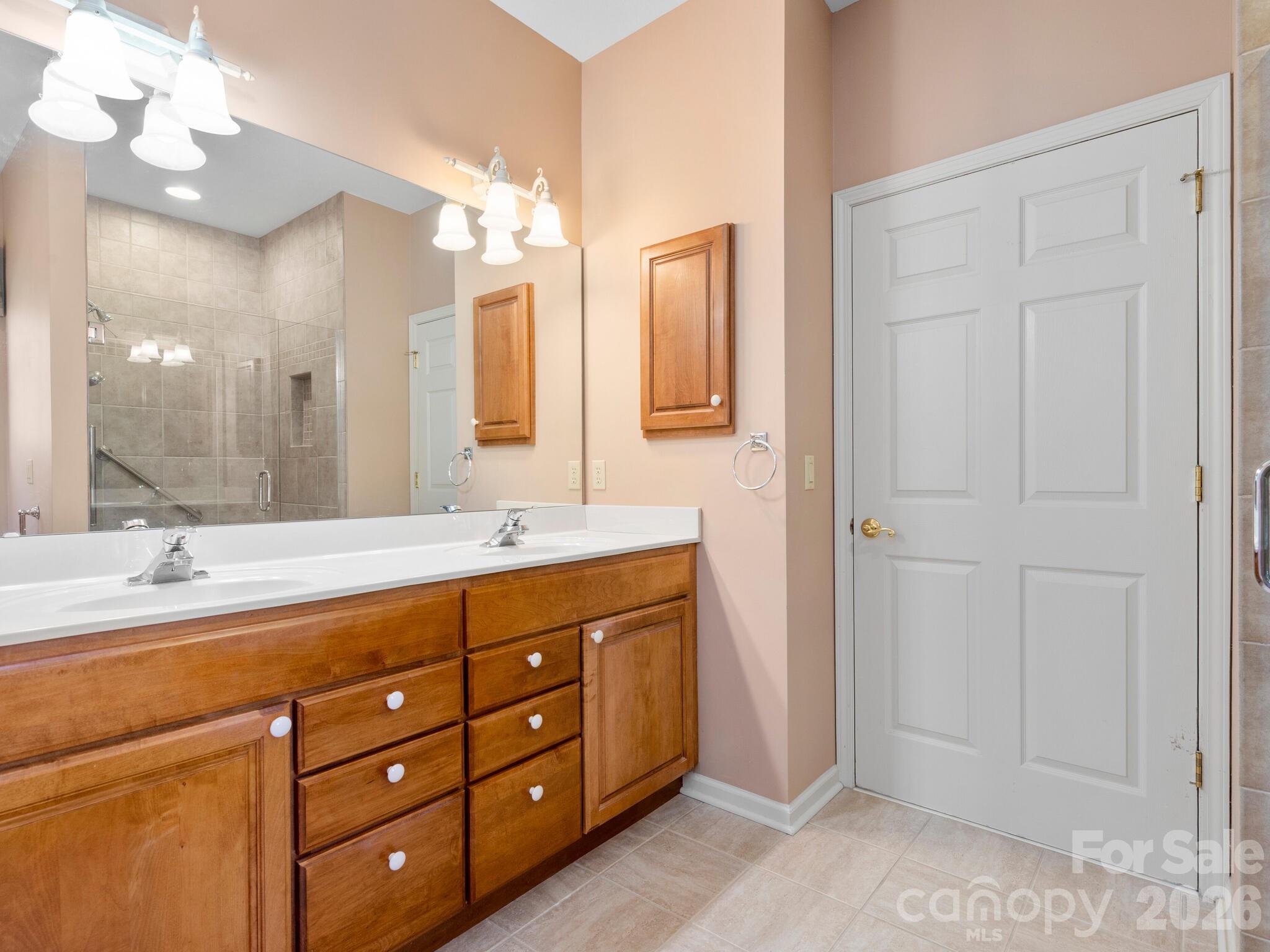 Primary Bath Vanity - 17 Ashton Forest Court, Hendersonville