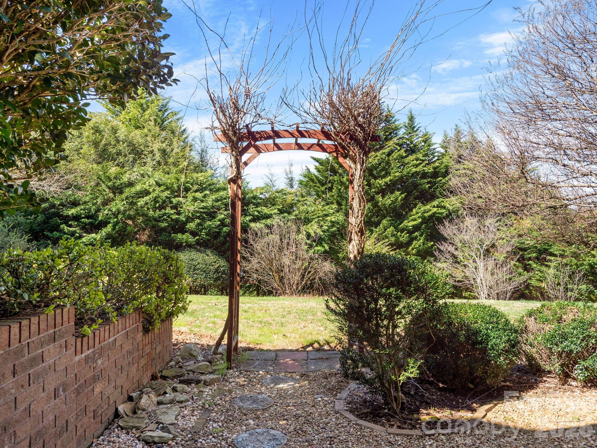 Manicured Backyard - 17 Ashton Forest Court, Hendersonville