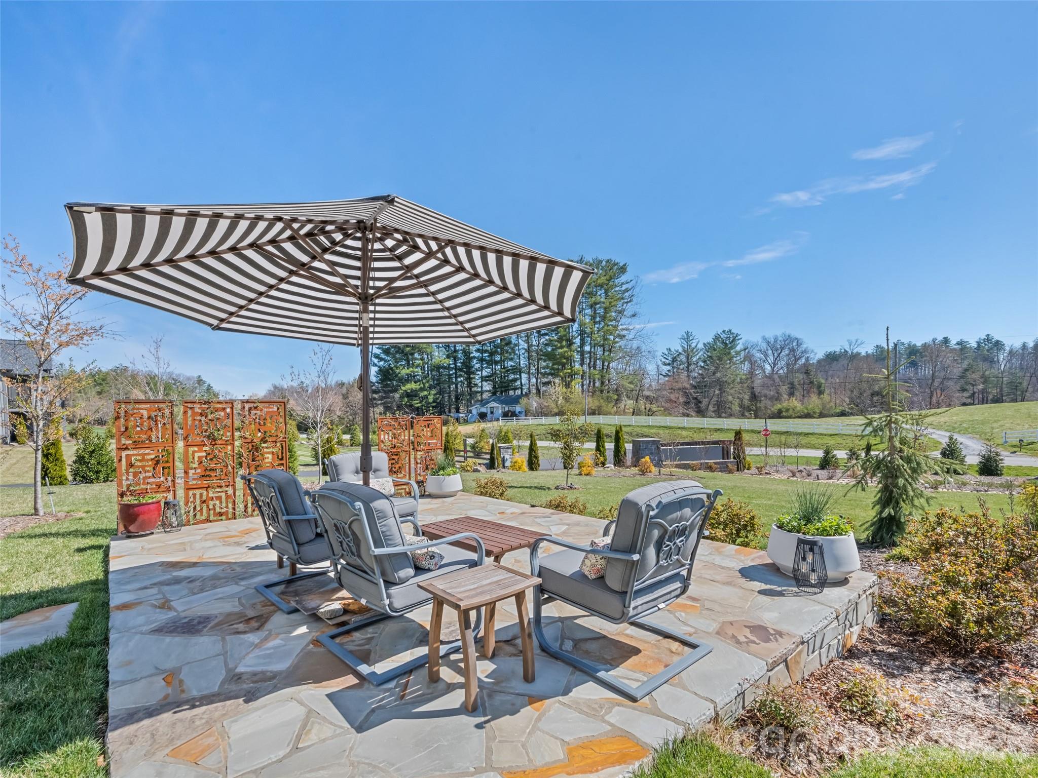 Rear Patio View 2 - 717 Daniel Circle Drive, Mills River