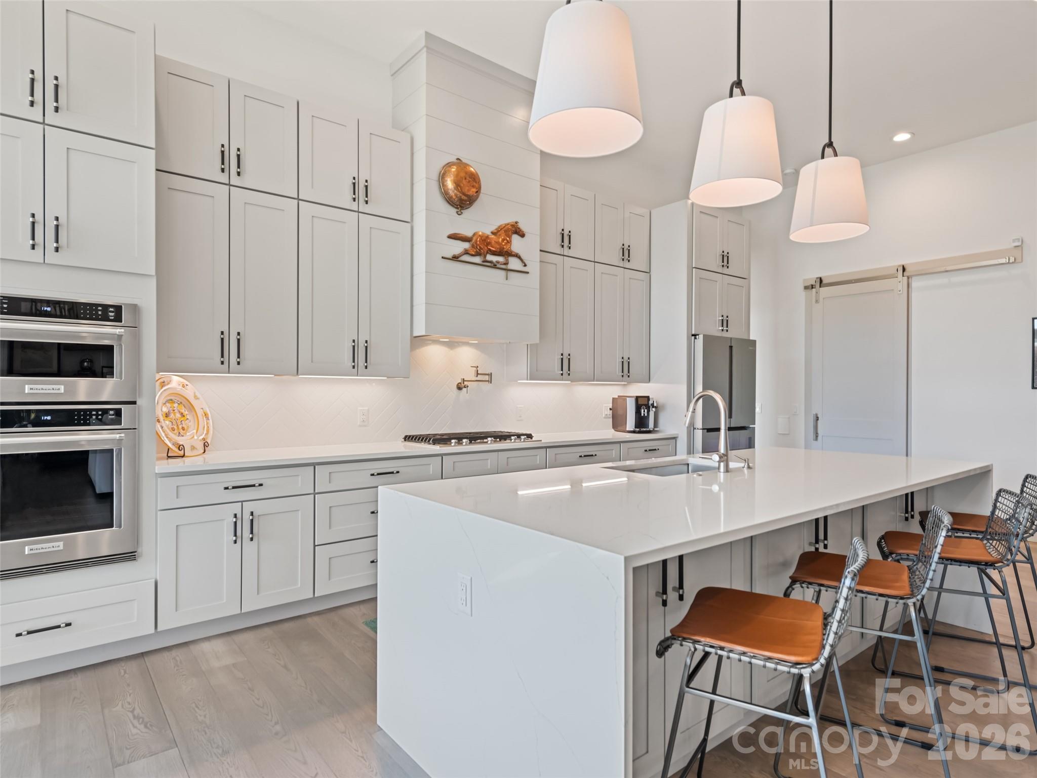 Wall Oven, Kitchen Island - 717 Daniel Circle Drive, Mills River