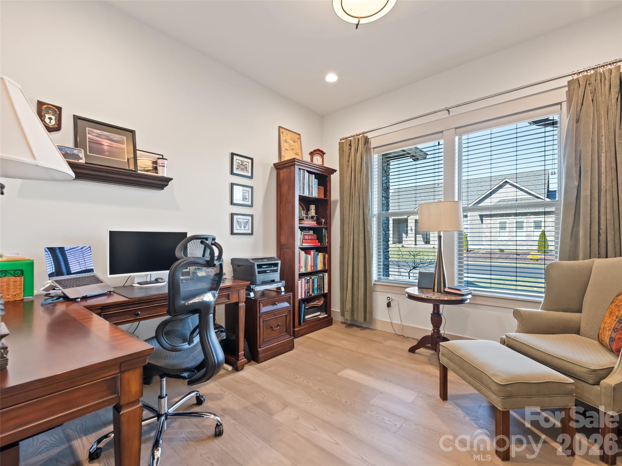 Front Office Room, Bright natural lighting - 717 Daniel Circle Drive, Mills River