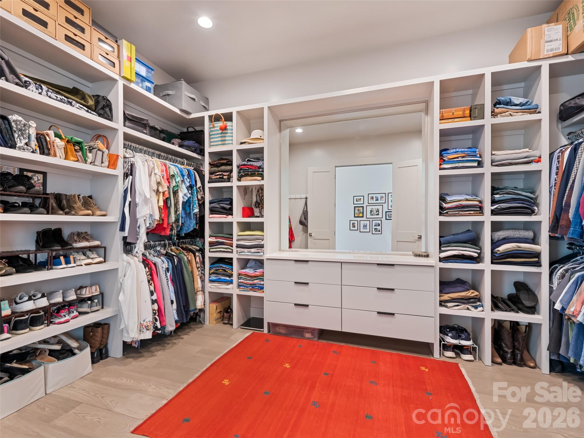 Custom dressing area off Primary Bedroom area - 717 Daniel Circle Drive, Mills River