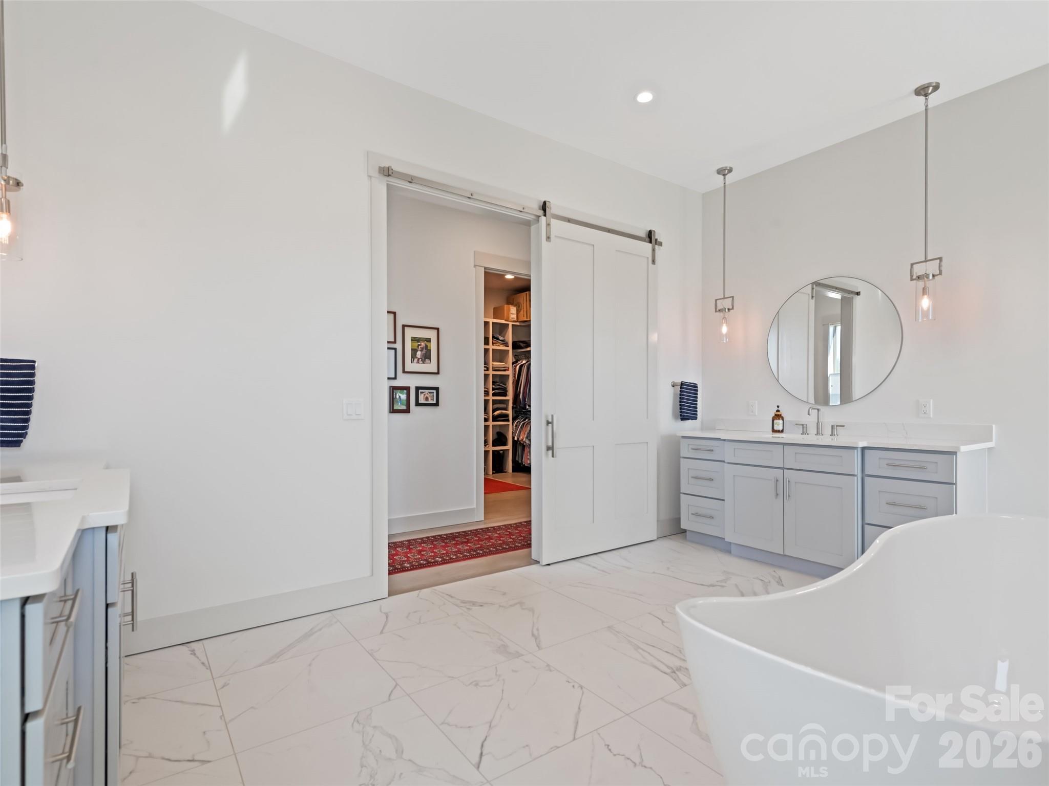 Primary Bath Area View 2 - 717 Daniel Circle Drive, Mills River
