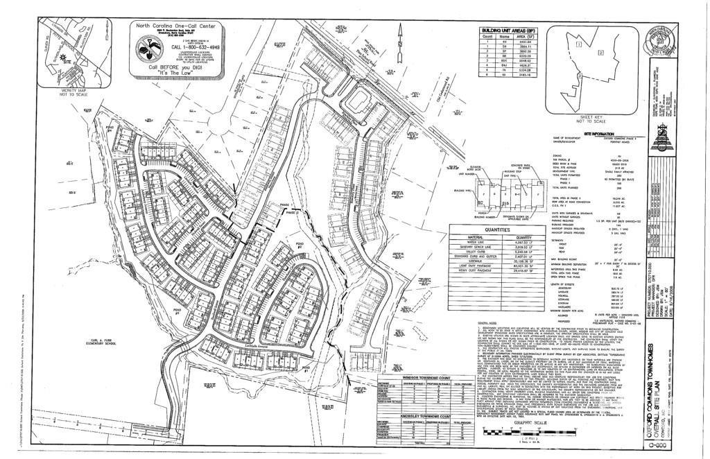 Original Townhome Design Prior to Egress Being Obtained - Does Not Show the Additional 3 Parcels (Extra 15 acres apx) - 375 Pitts School Road NW, Concord