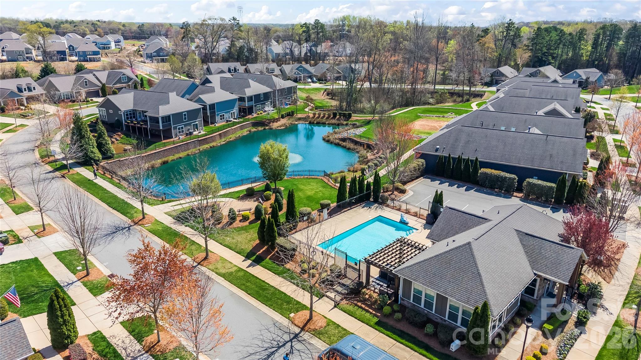 Single Family Residence at 8020 Parknoll Drive, Huntersville, photo 45 of 45