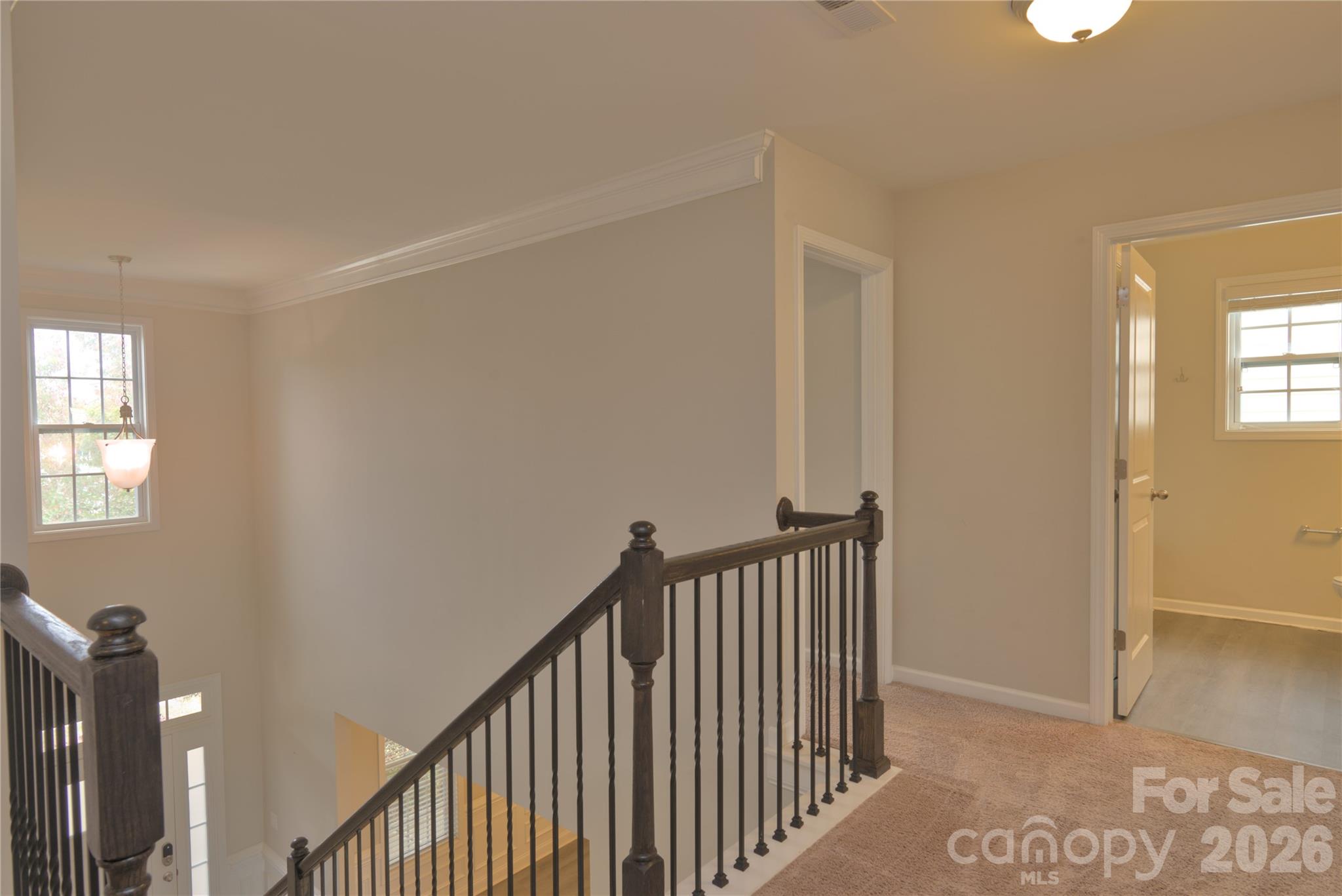 Second level hallway - 118 Margo Lane, Statesville