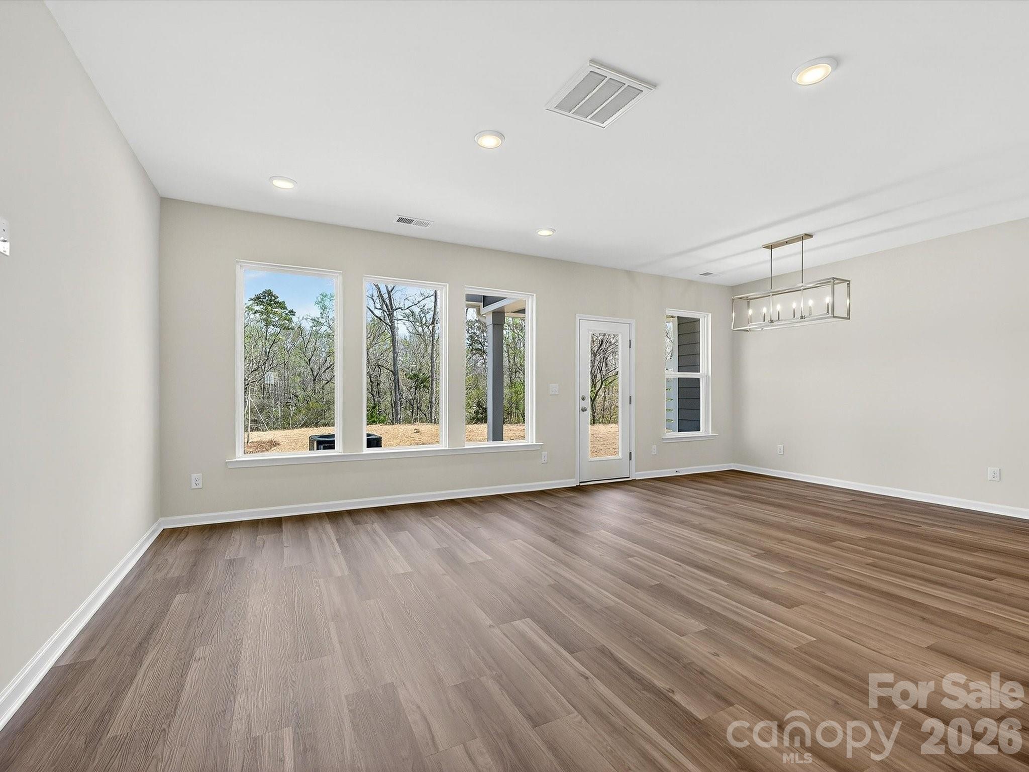 living room/dining area - 258 Alluvium Lane, Waxhaw
