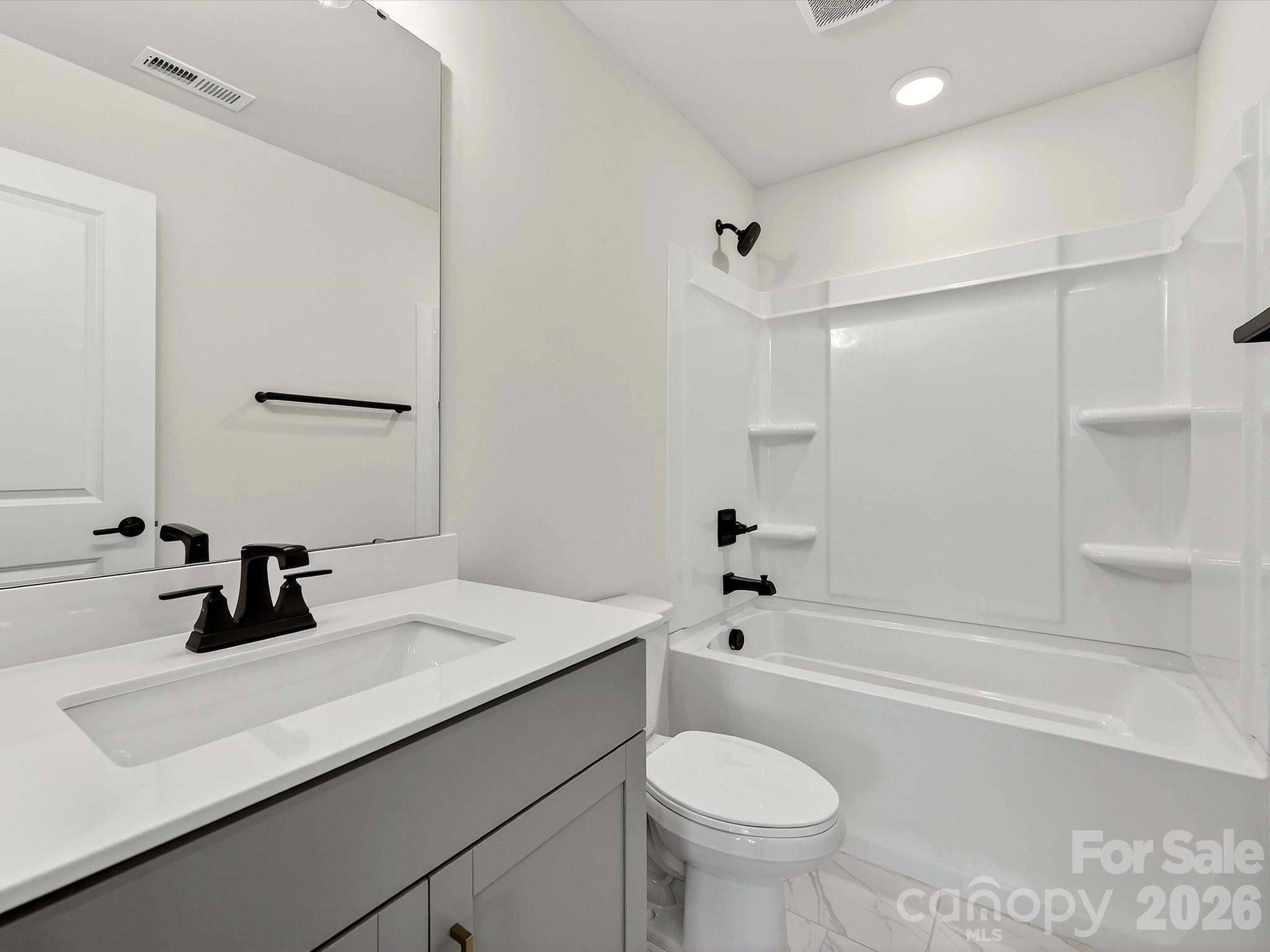 Hall bathroom - 218 Quartz Hill Way, Waxhaw