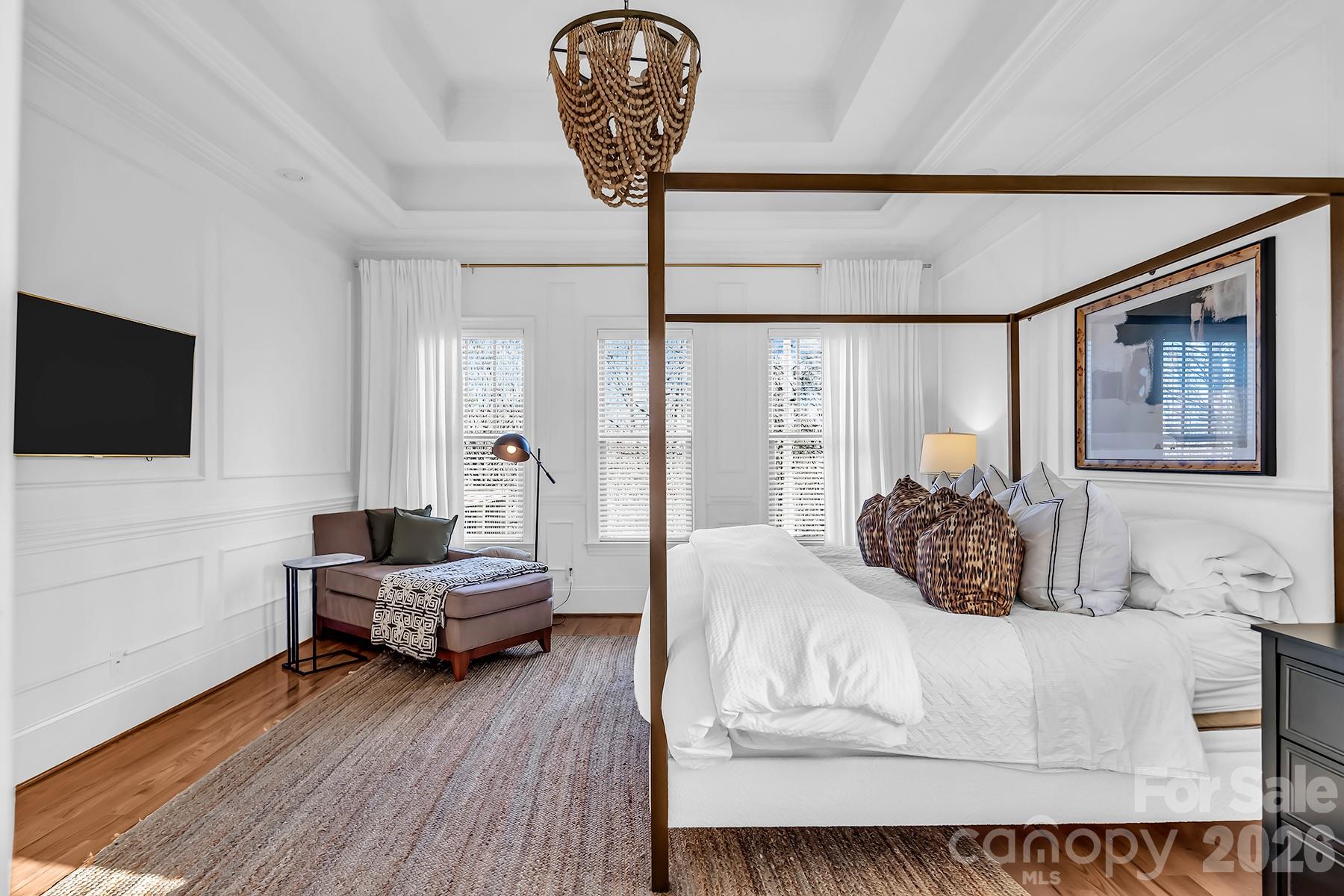 Primary Bedroom on Main - 394 Stone Cliff Lane, Lake Wylie
