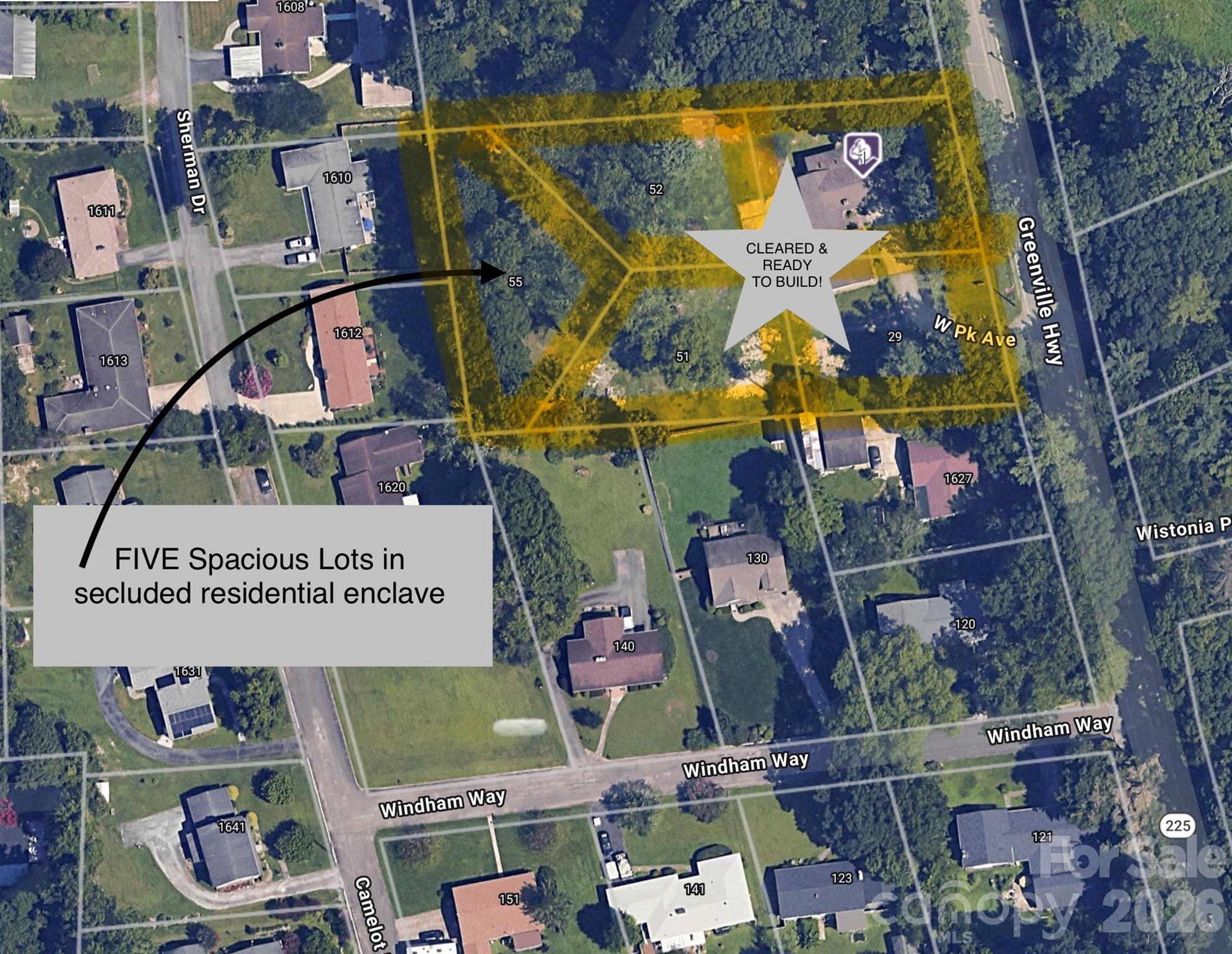 Lot at 0000 W Park Avenue, Hendersonville, photo 2 of 2