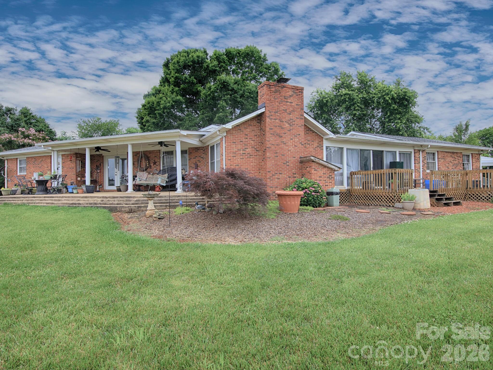 Rear of house - 269 Johnson Dairy Road, Mooresville