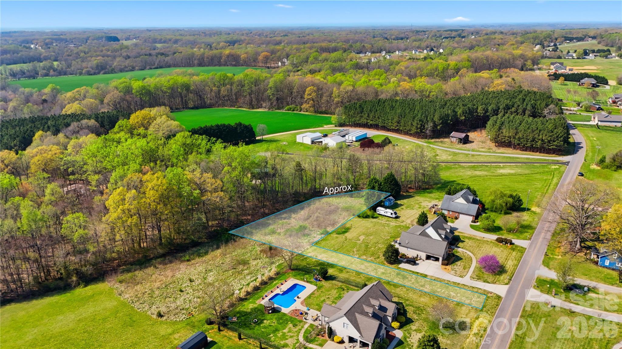 Acreage at 492 New Salem Road, Statesville, photo 7 of 8