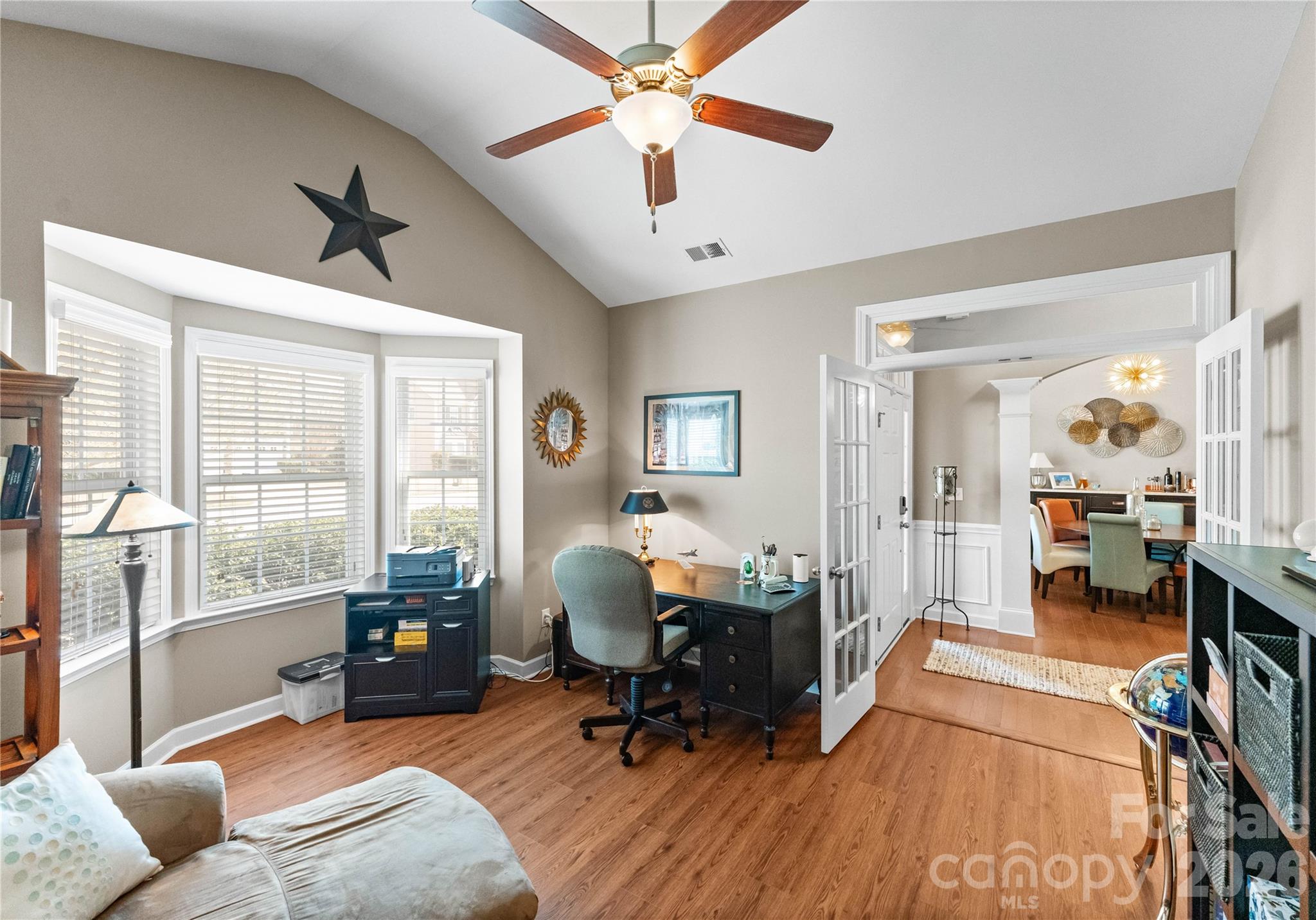 Office with French Doors - 596 Rosemary Lane, Tega Cay