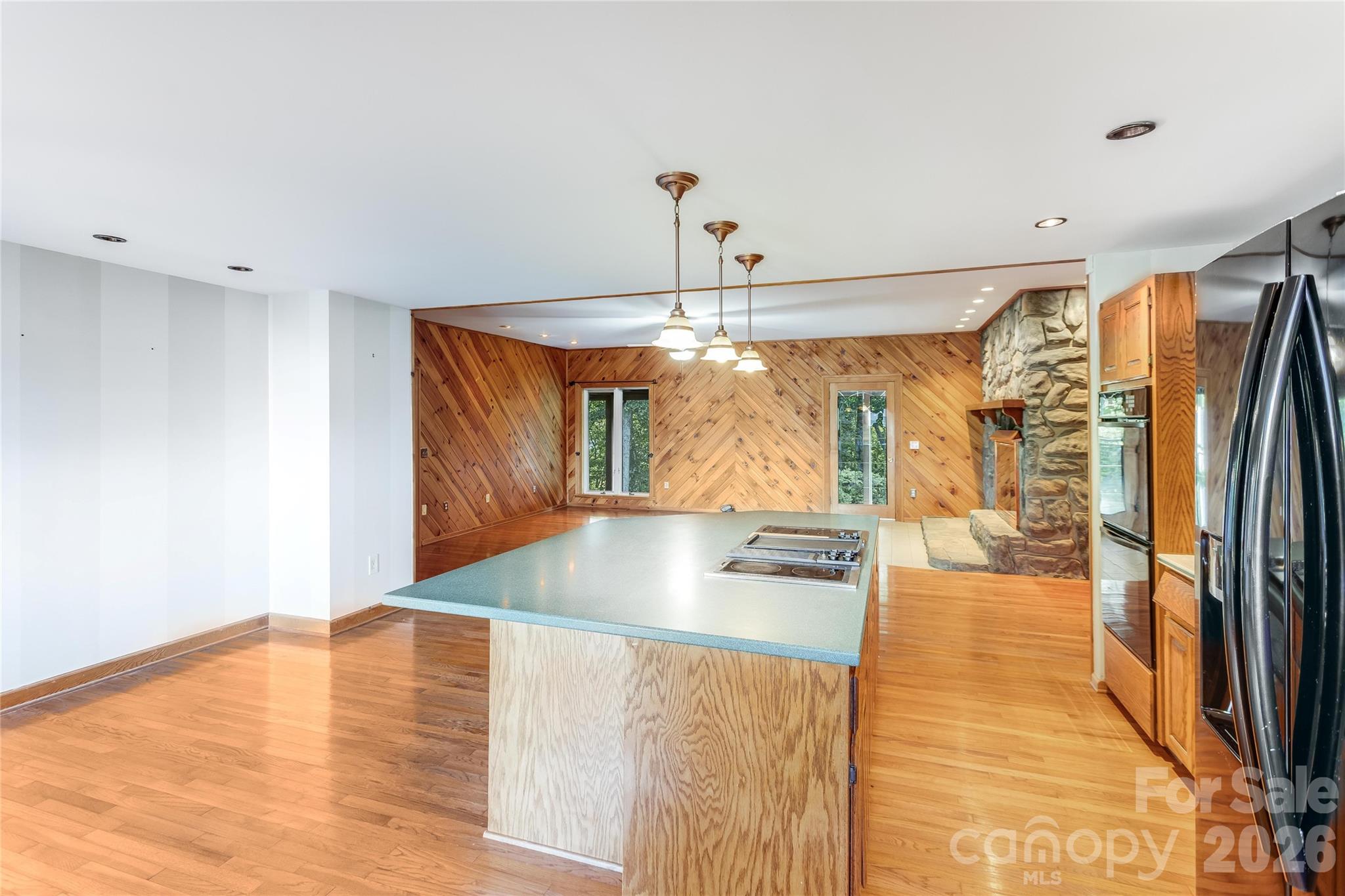 Kitchen and den - 1087 Brigadoon Drive, Clyde
