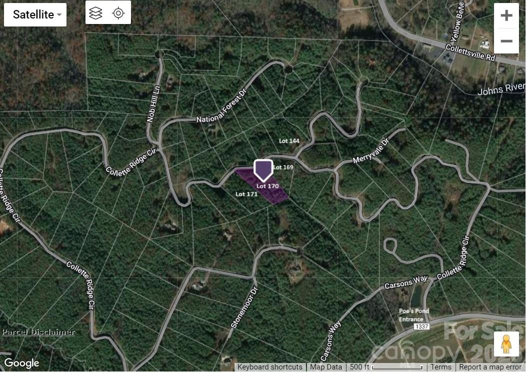 Lot at 0 Collette Ridge Circle, Lenoir, photo 3 of 4