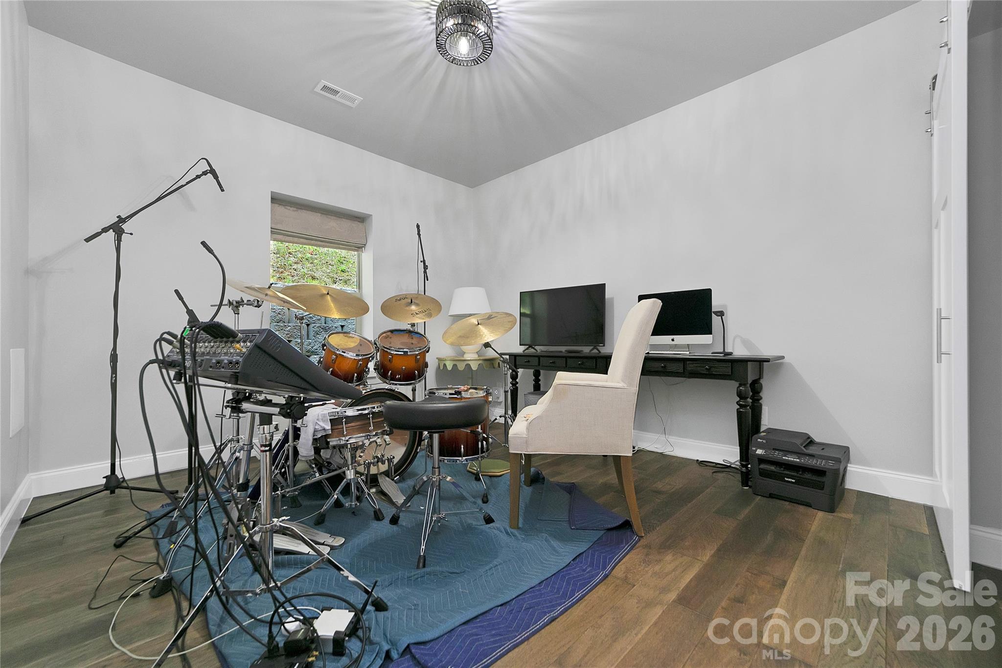 3rd bedroom. Shown as music room - 151 Unoga Court, Brevard