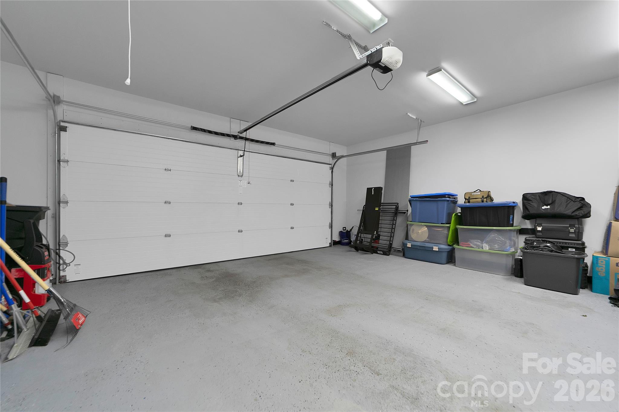 Two car garage - 151 Unoga Court, Brevard