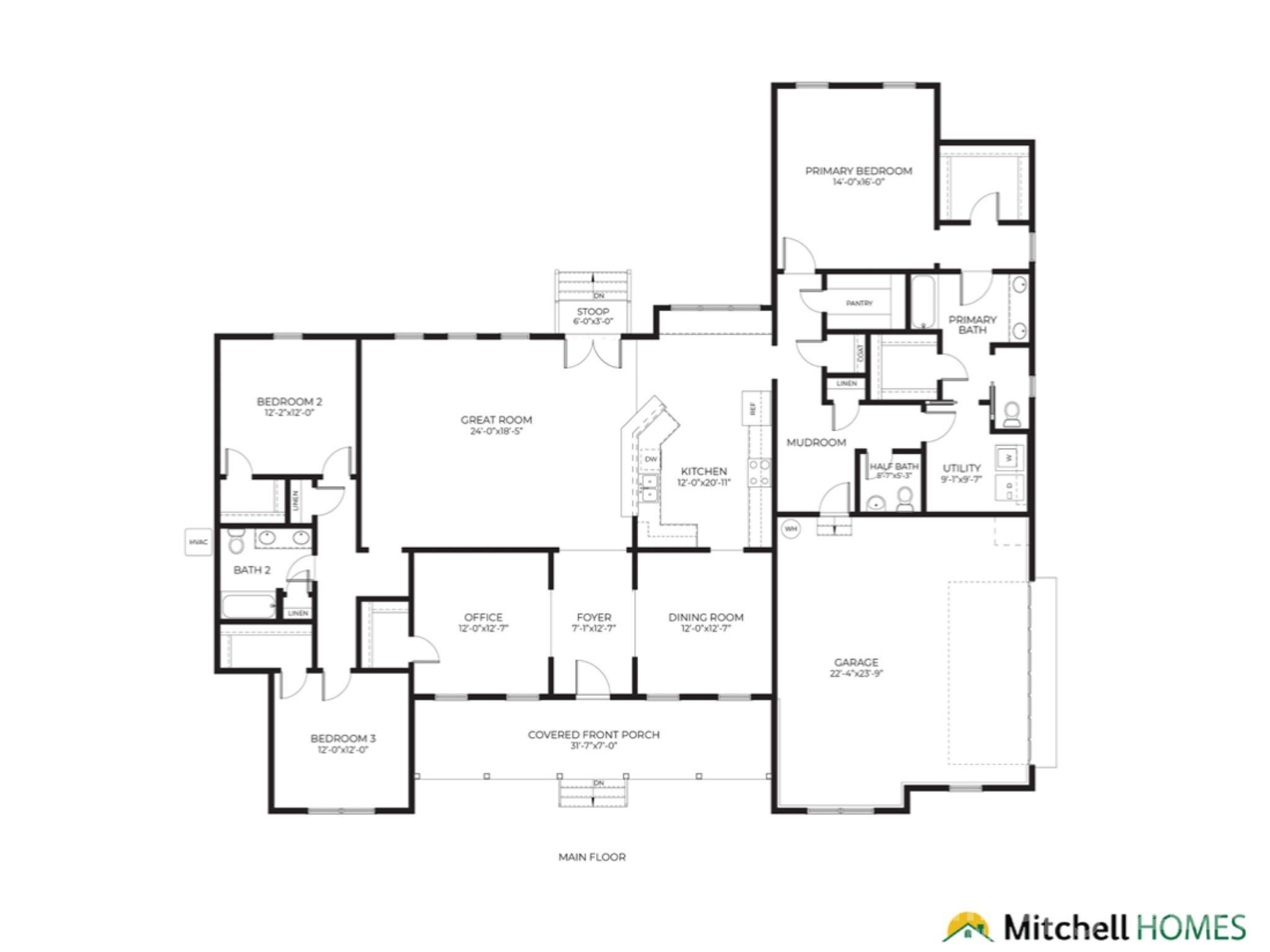Example Photo oa a Floor Plan - 2272-A Doul Mountain Road, Asheboro
