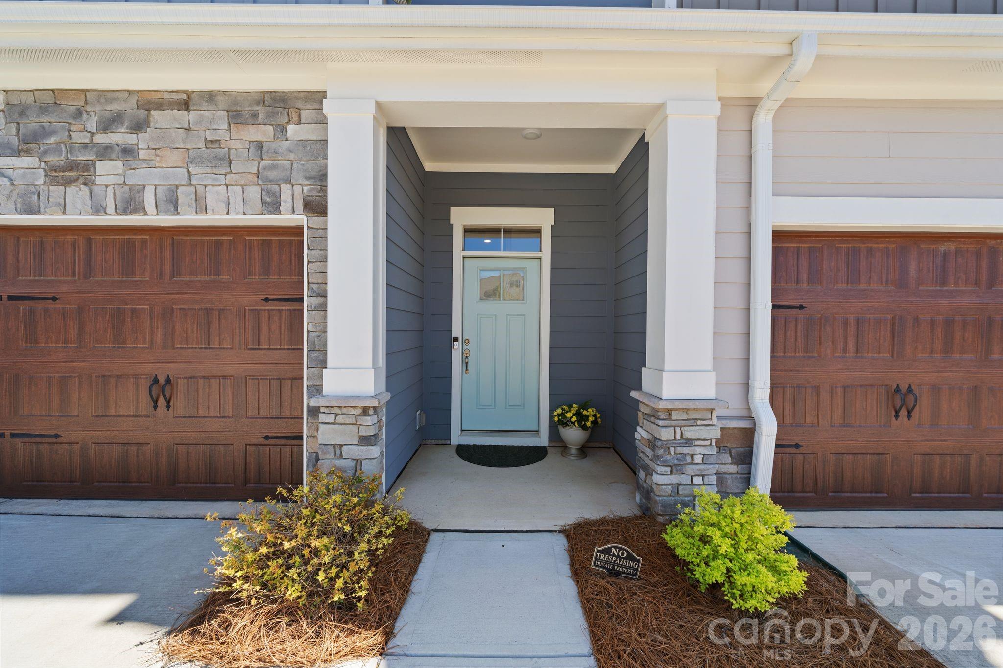 Welcoming entry - 9043 Charles Francis Lane, Cornelius