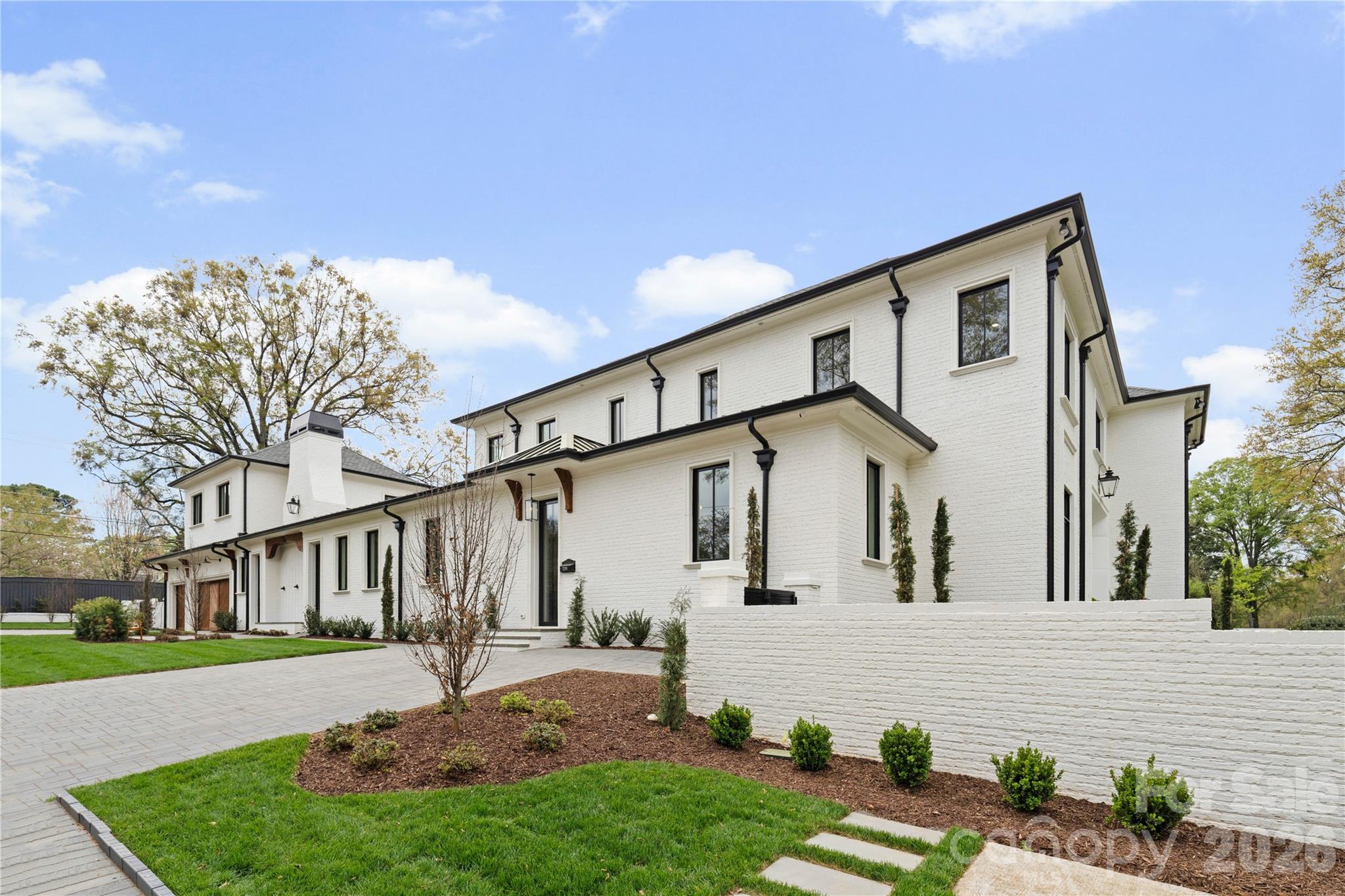 Full brick estate property - 2208 Overhill Road, Charlotte