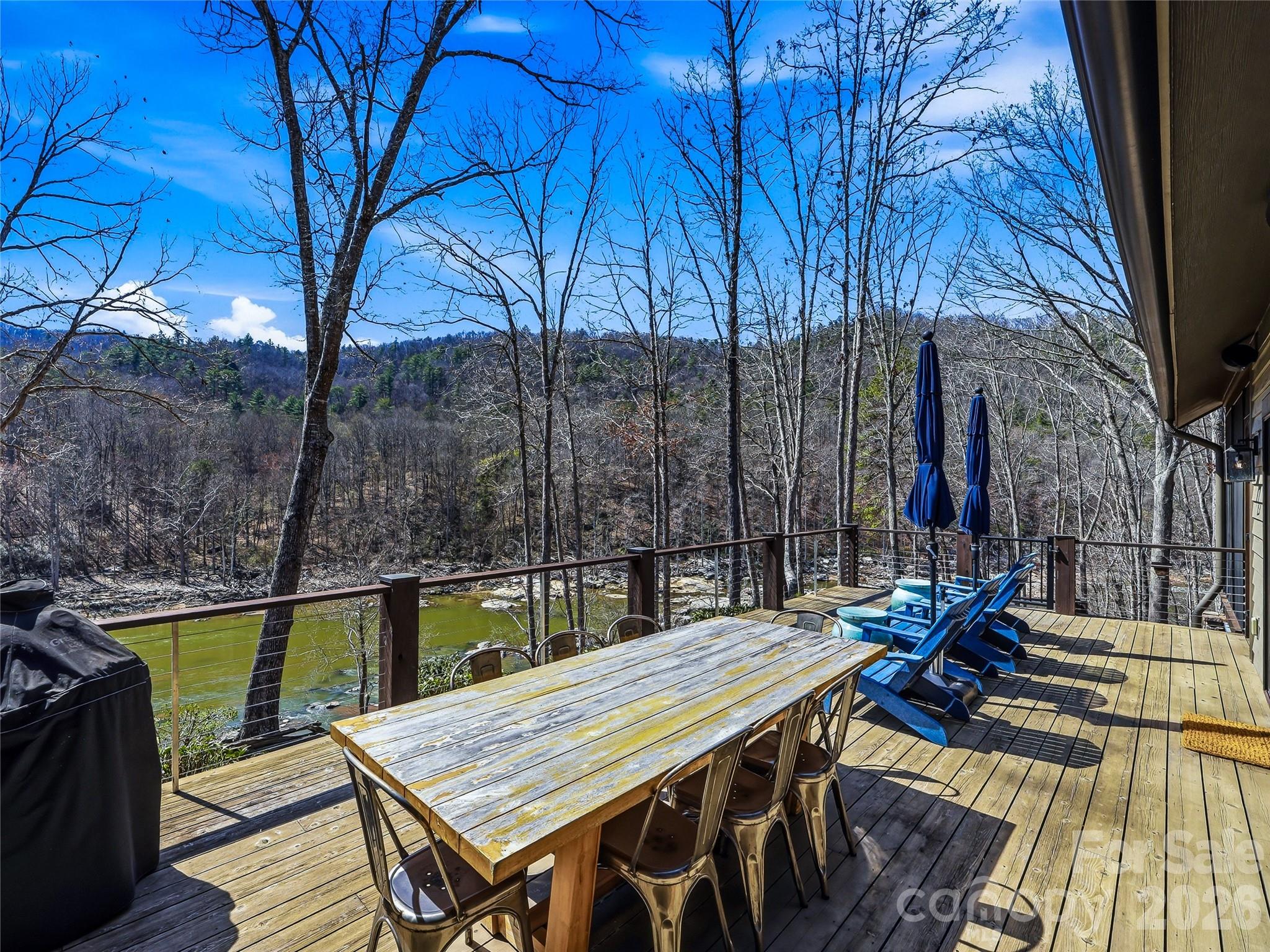 Cook and dine riverside! - 3735 French Broad Parkway, Marshall