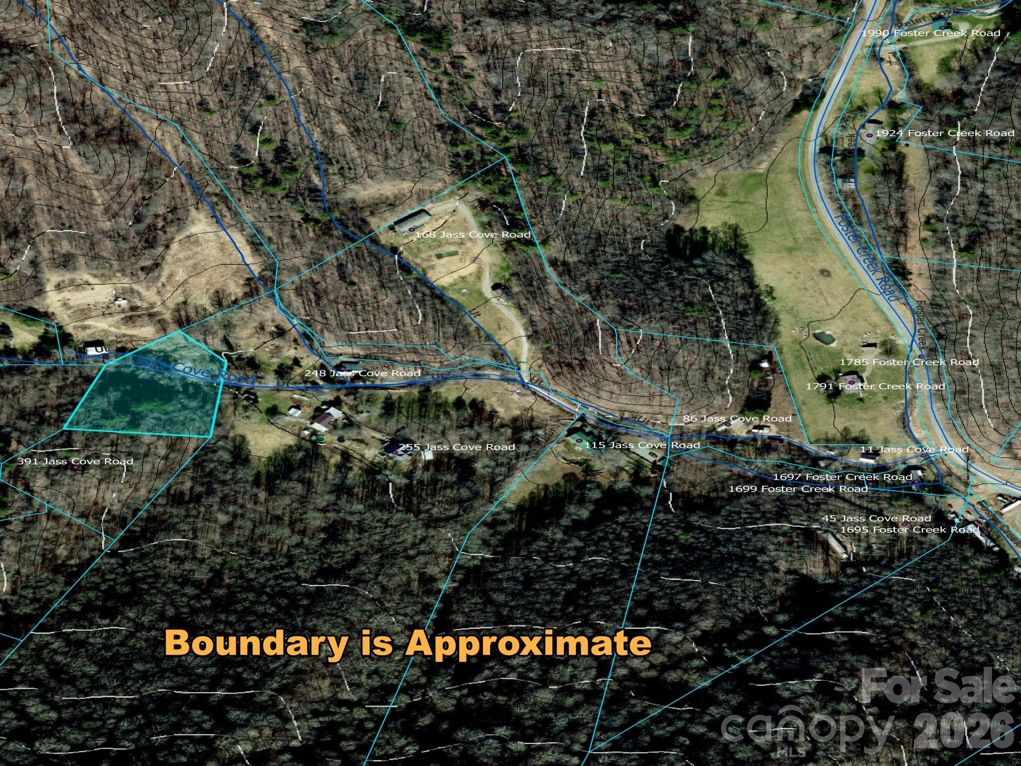 Acreage at TBD 1.2 Acres Jass Cove Road, Marshall, photo 2 of 8