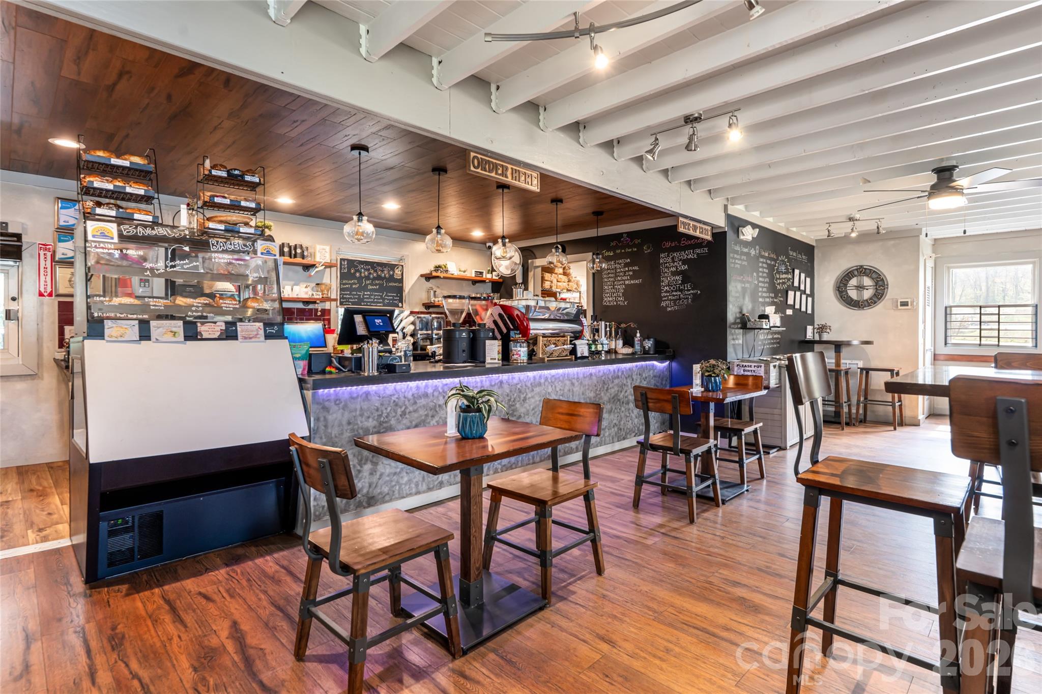 Main level coffee shop - 330 Sweeten Creek Road, Asheville