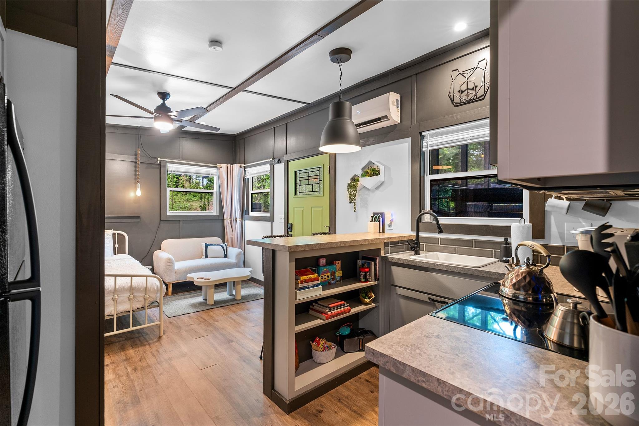 MAC - kitchen view open to Studio Bedroom space - 787 Ridge Road, Marion
