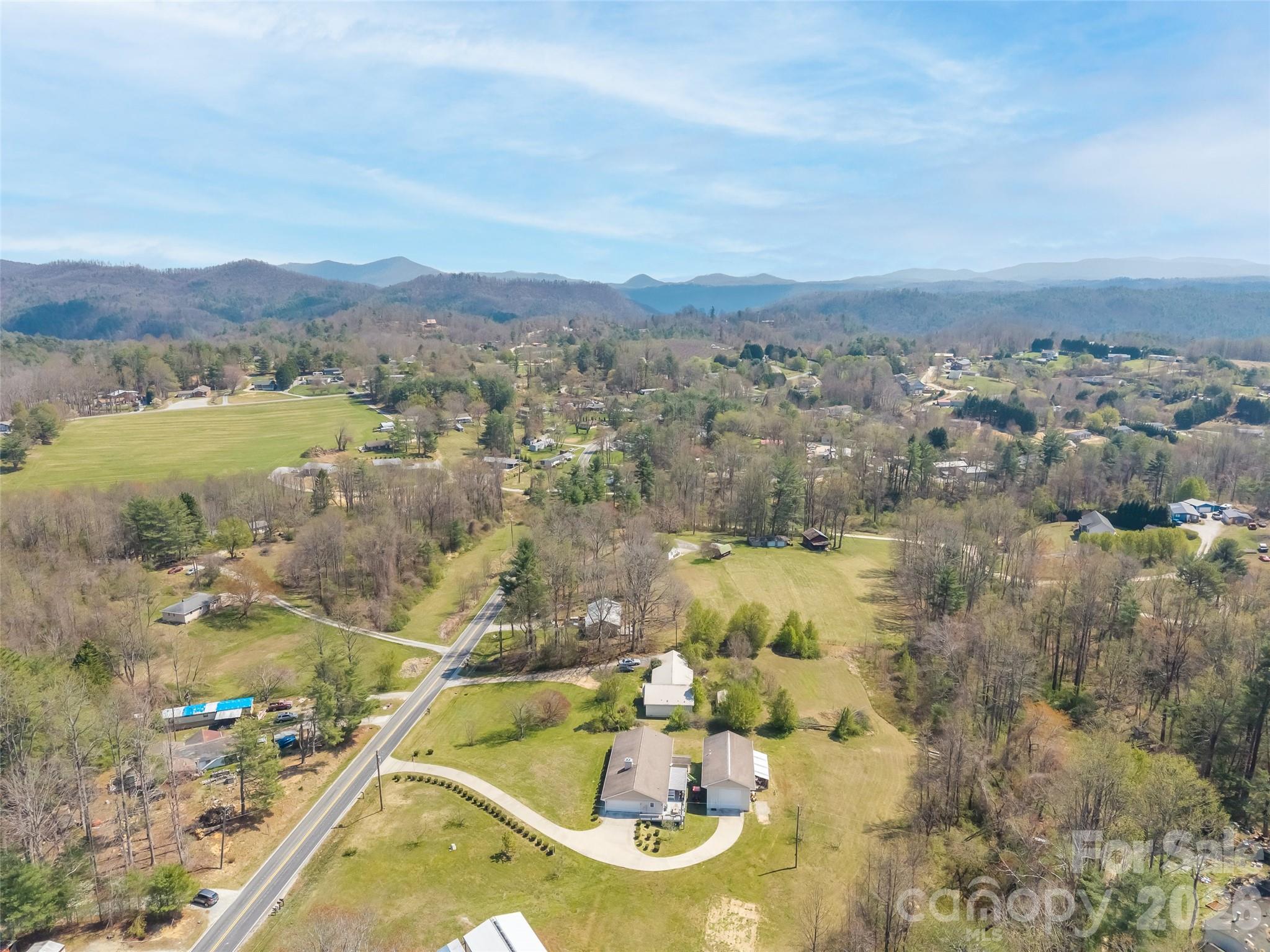 Aerial - 476 Jackson Loop Road, Flat Rock
